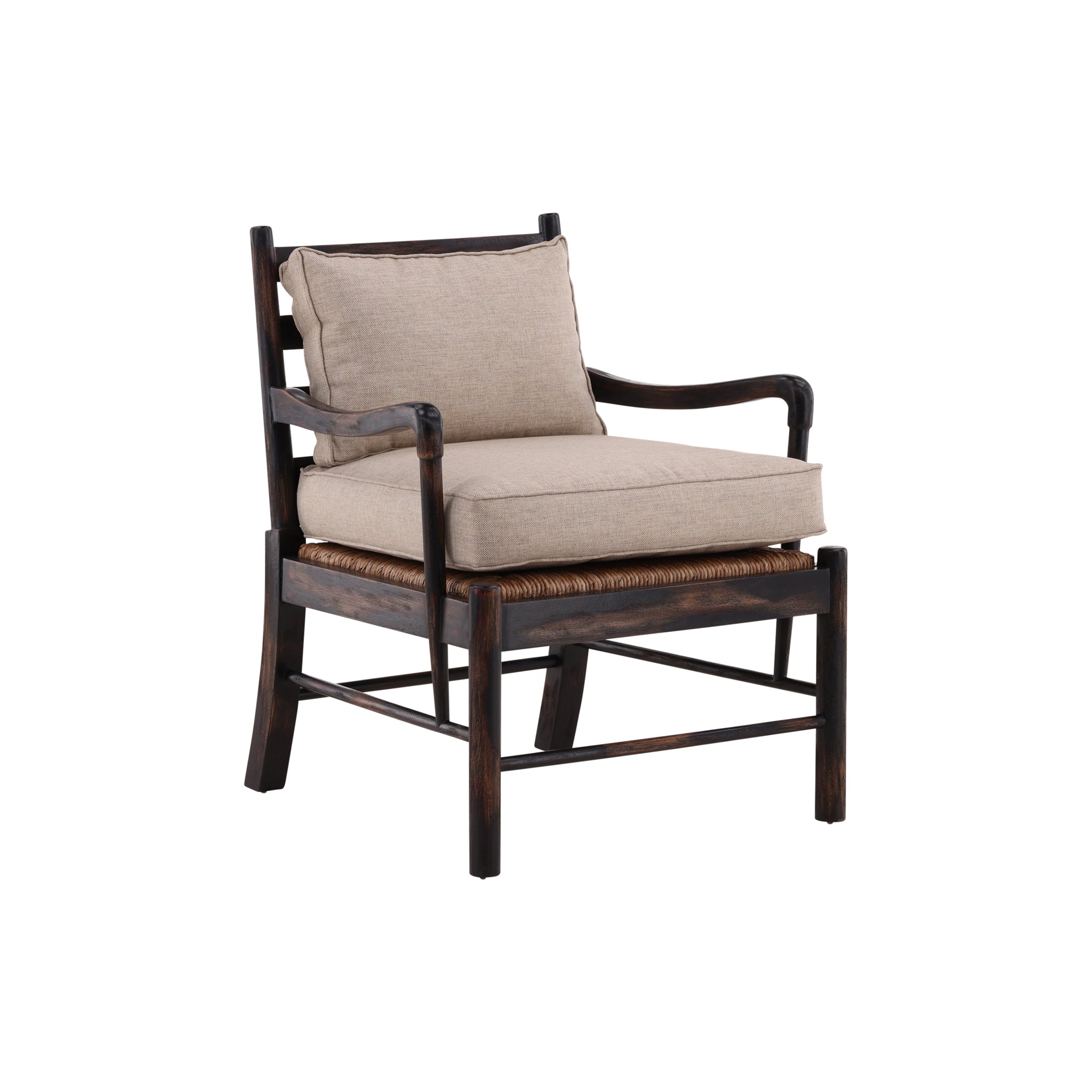 Corvane Cane Wood Lounge Chair - Wisteria