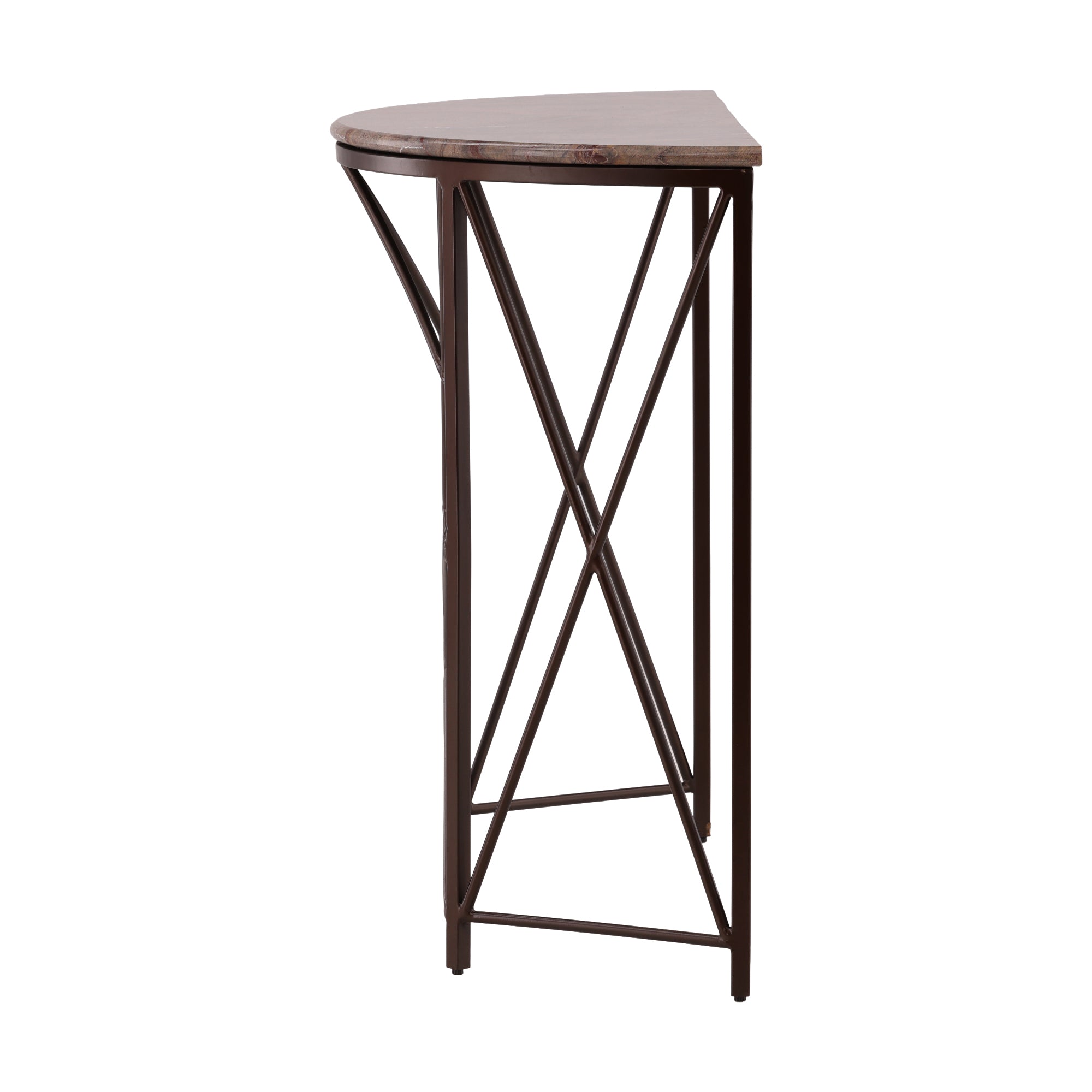 Orsini Iron Console Table - Wisteria