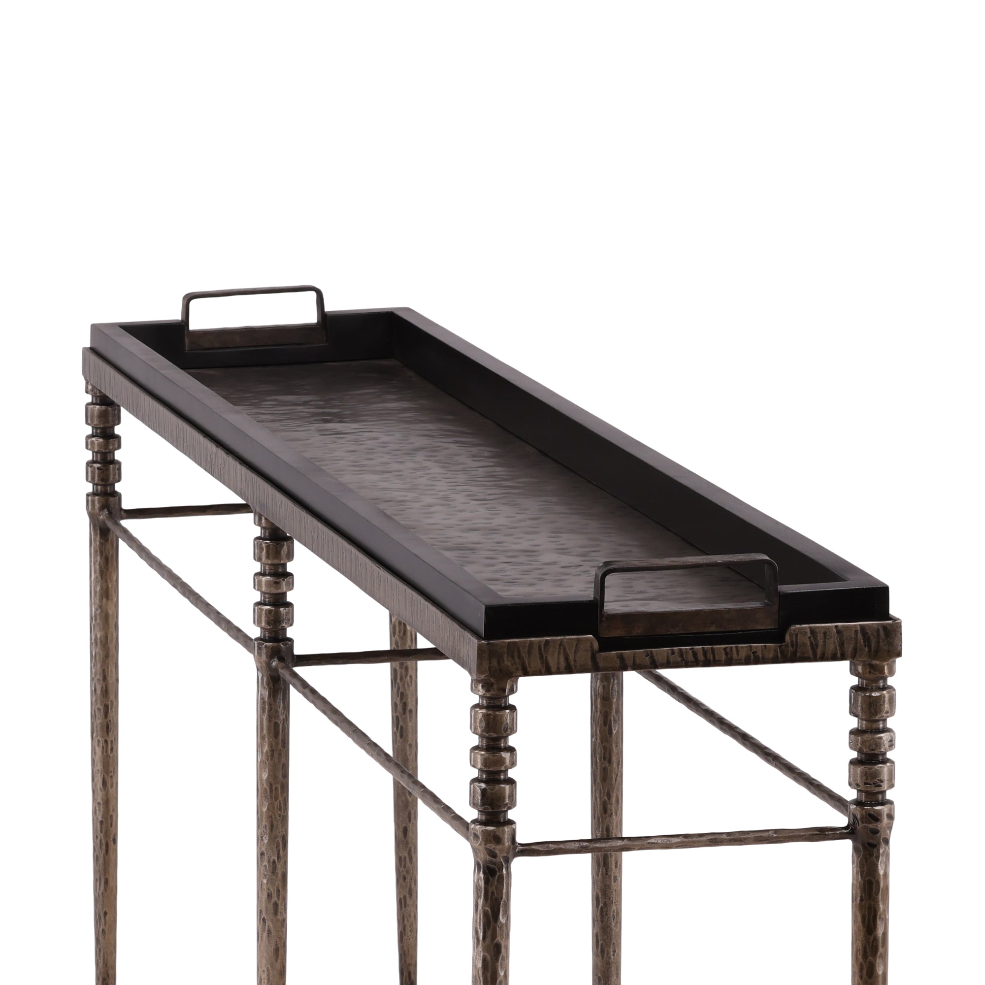 Valenko Metal Console Table - Wisteria