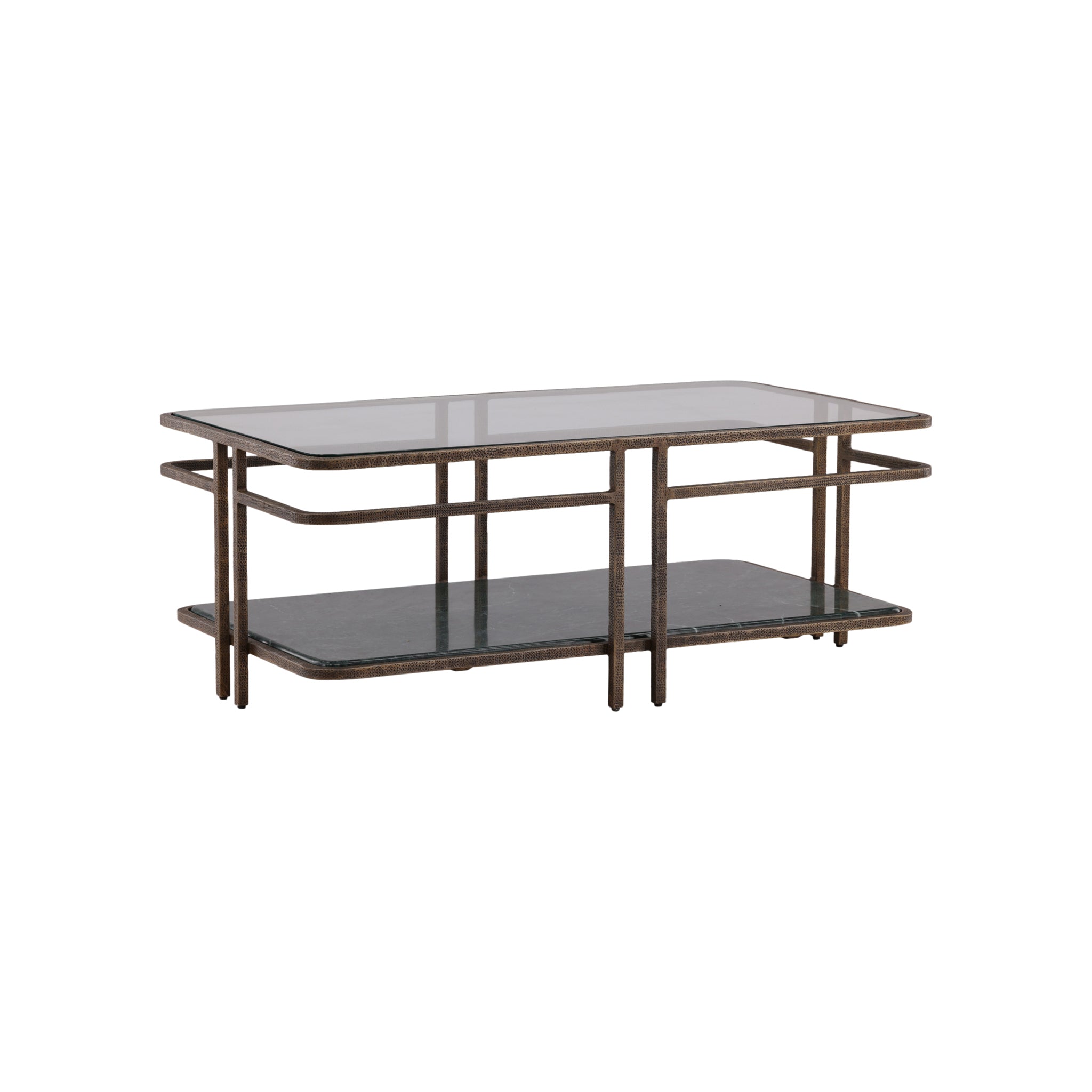 Kestaro Glass Shelf Console - Wisteria
