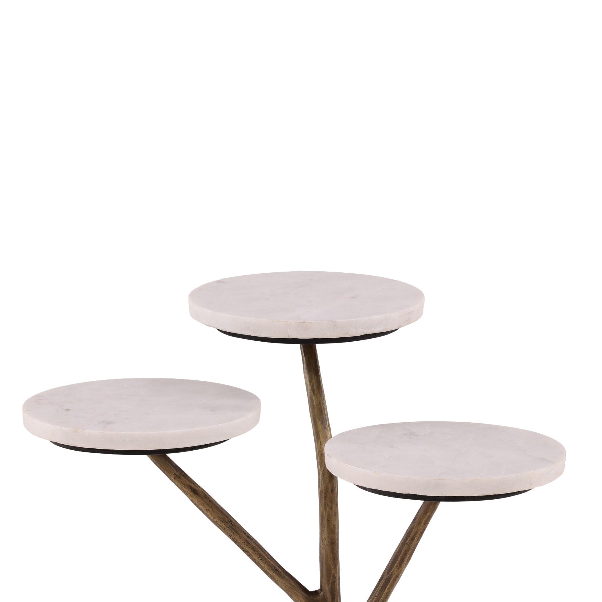 Jodhra Brass Drink Table - Wisteria
