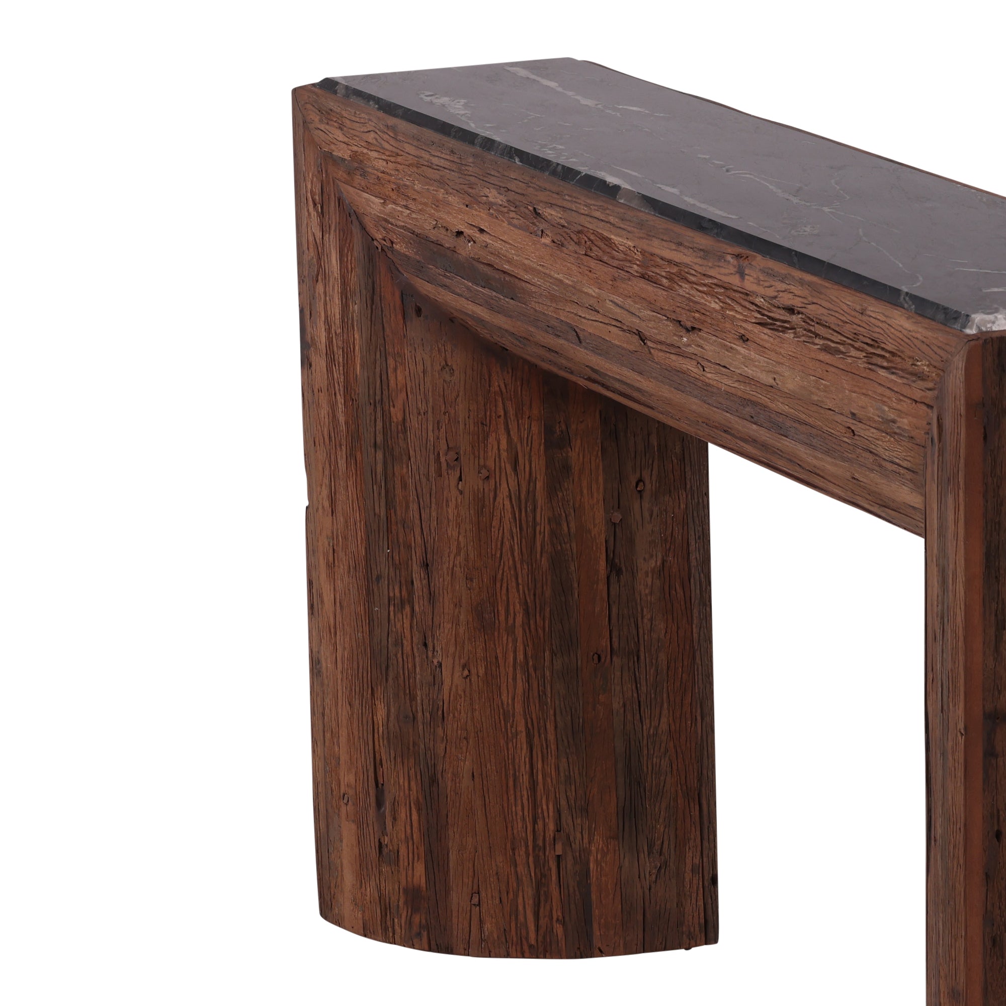 Kalyan Reclaimed Wood Console - Wisteria