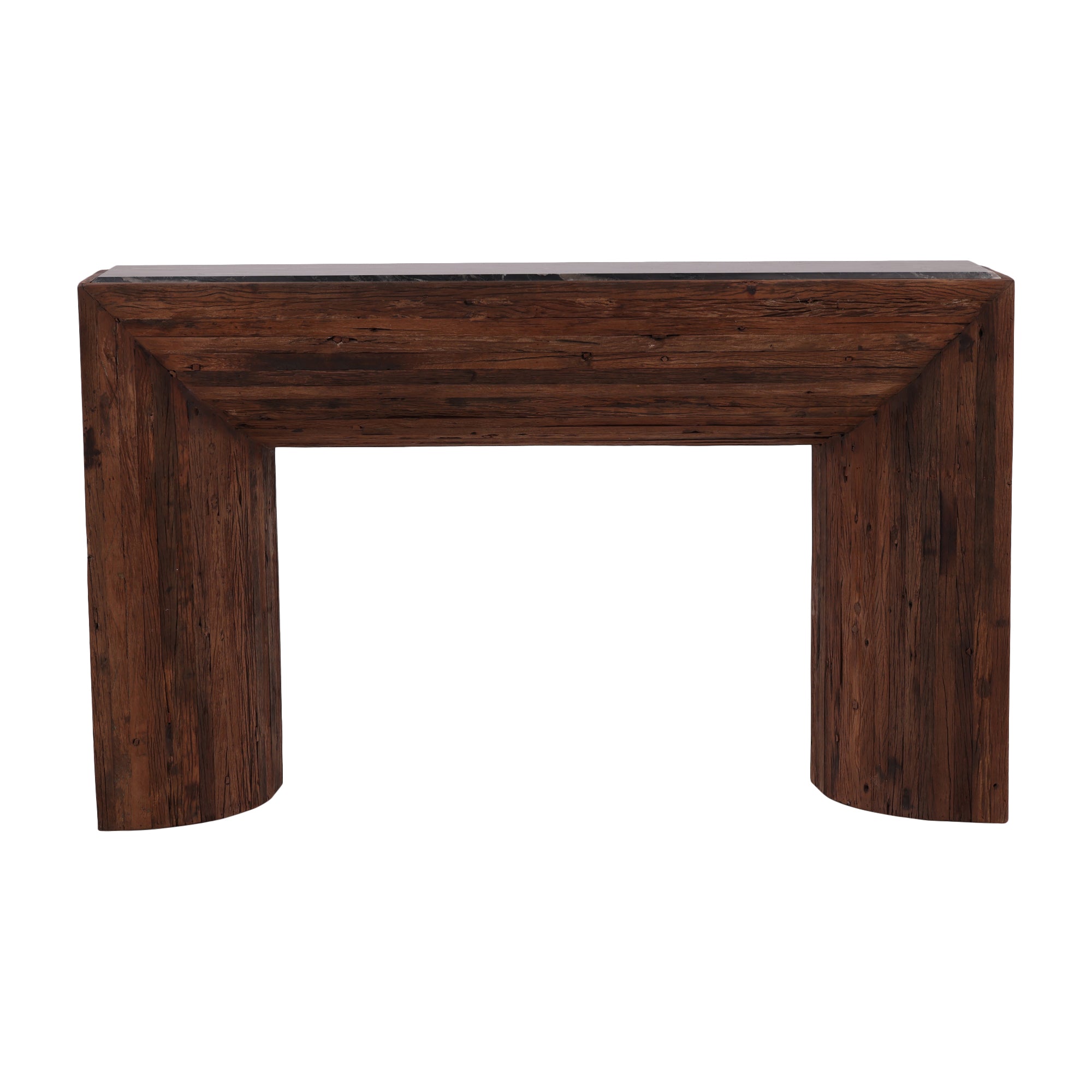 Kalyan Reclaimed Wood Console - Wisteria