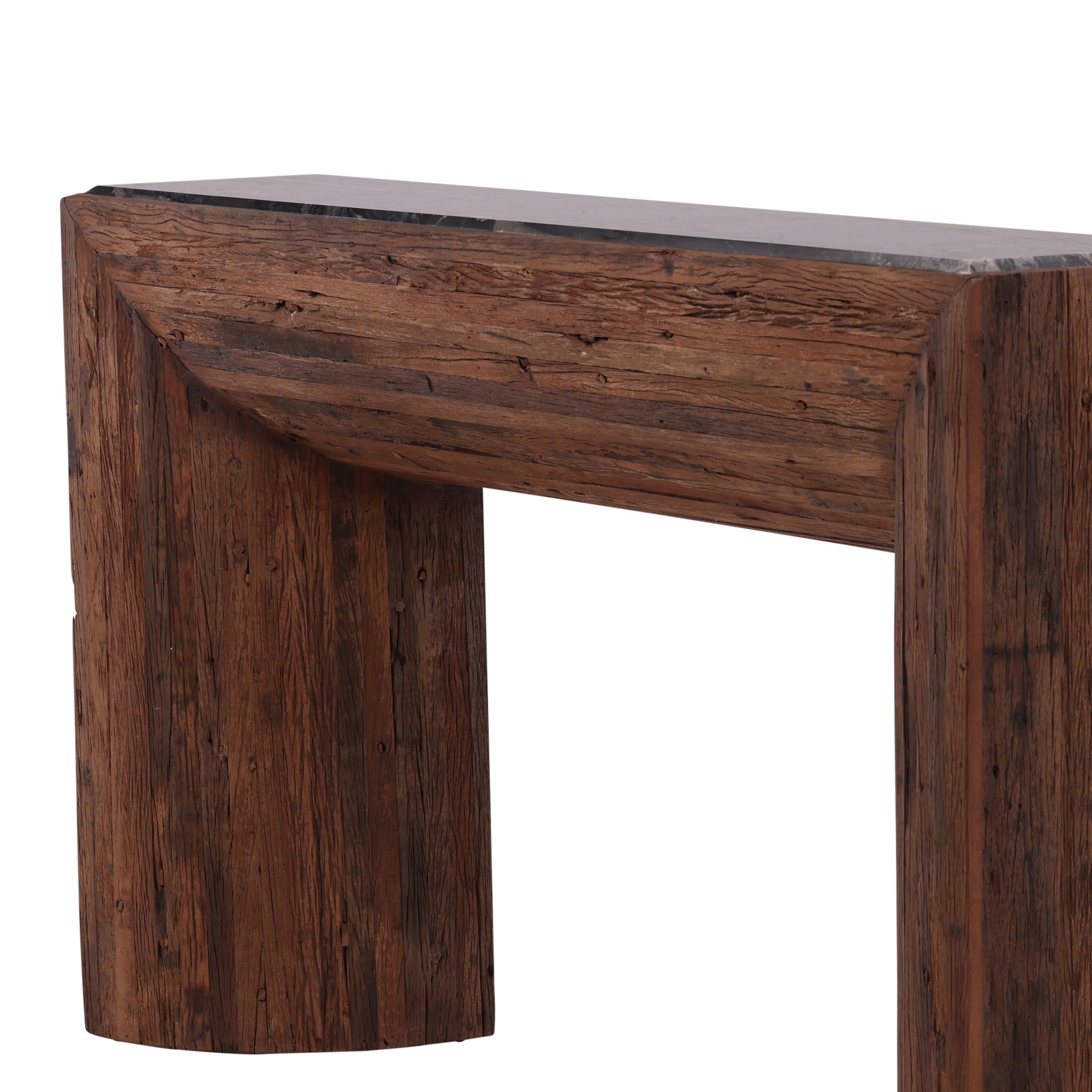 Kalyan Reclaimed Wood Console - Wisteria