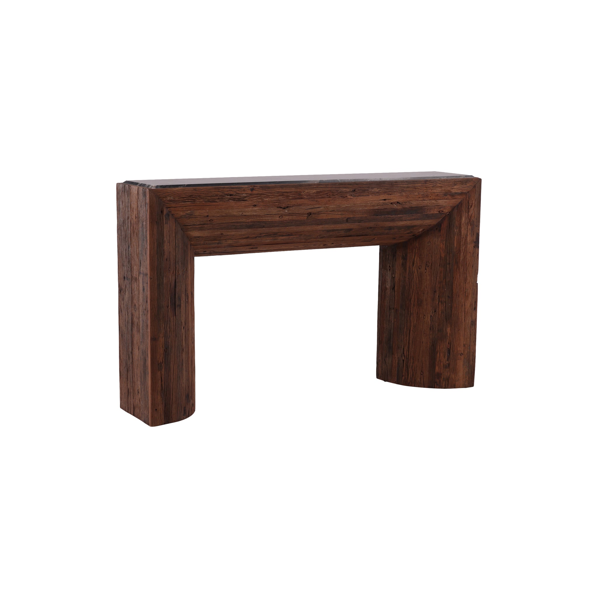 Kalyan Reclaimed Wood Console - Wisteria