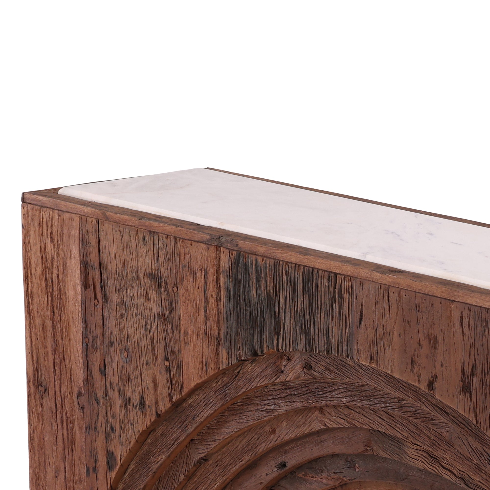 Arashi Reclaimed Wood Console - Wisteria