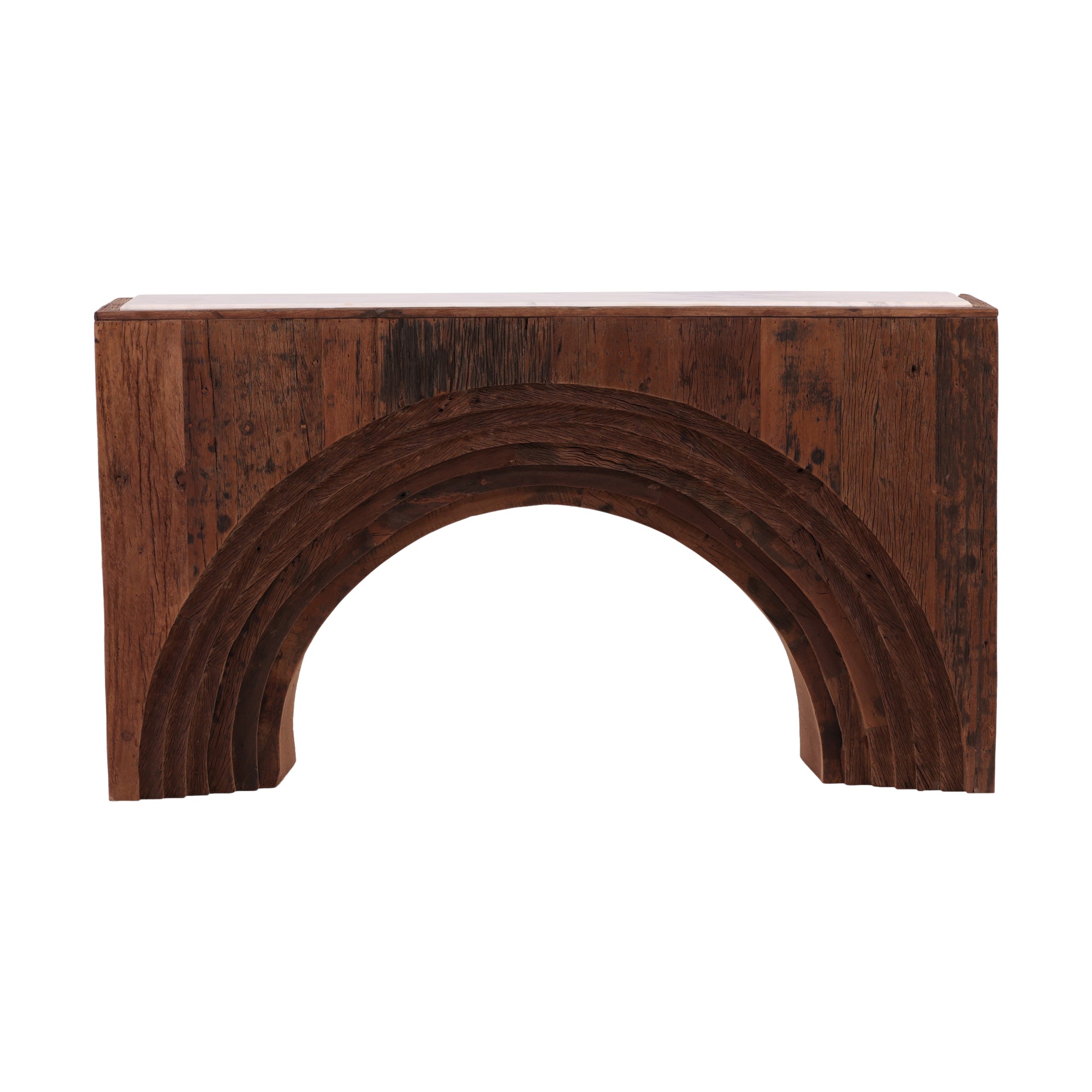 Arashi Reclaimed Wood Console - Wisteria