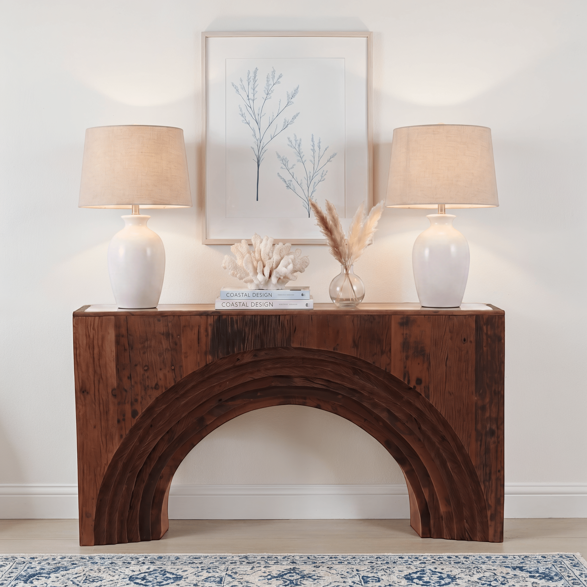 Arashi Reclaimed Wood Console - Wisteria