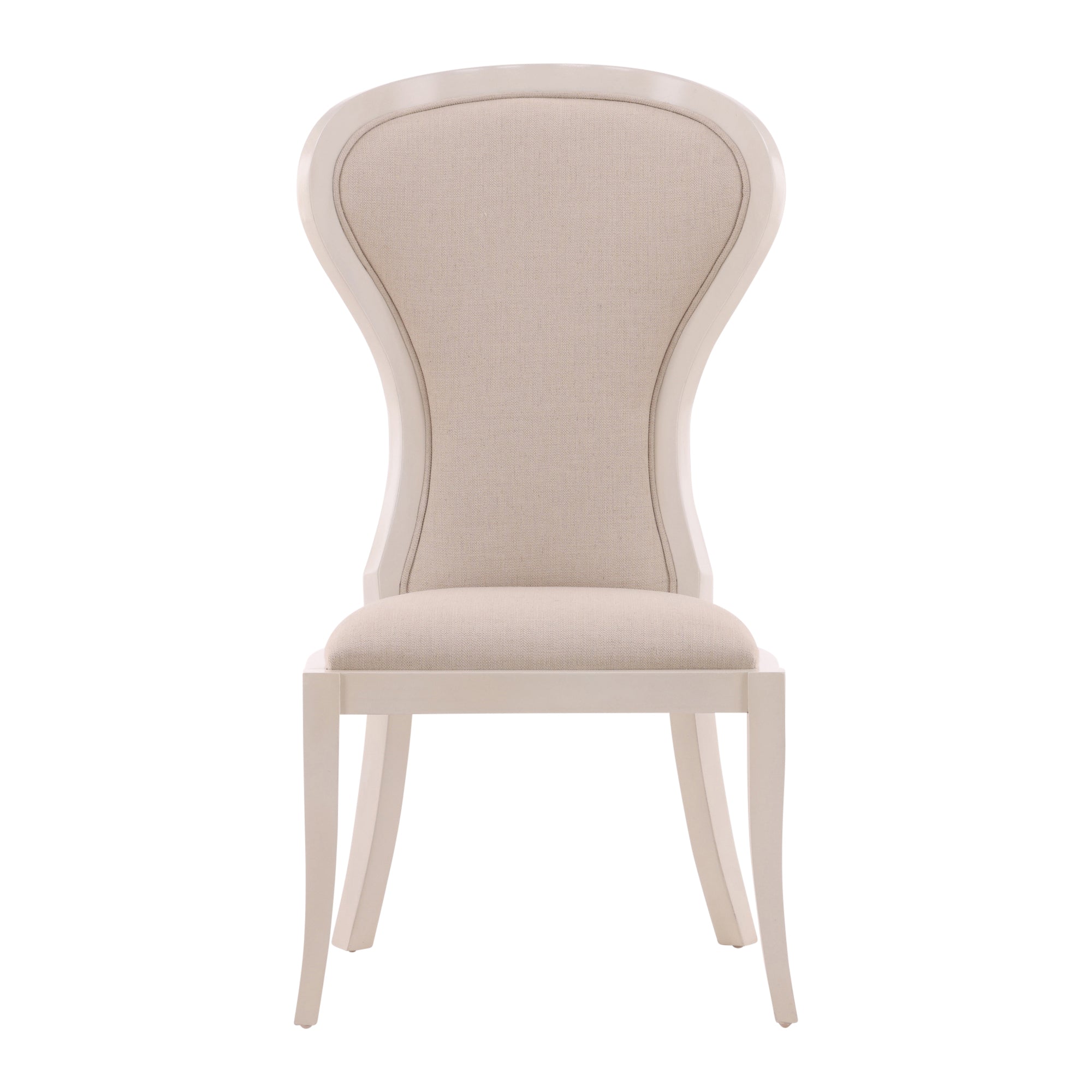 Lombok Upholstered Ivory Side Chair - Wisteria