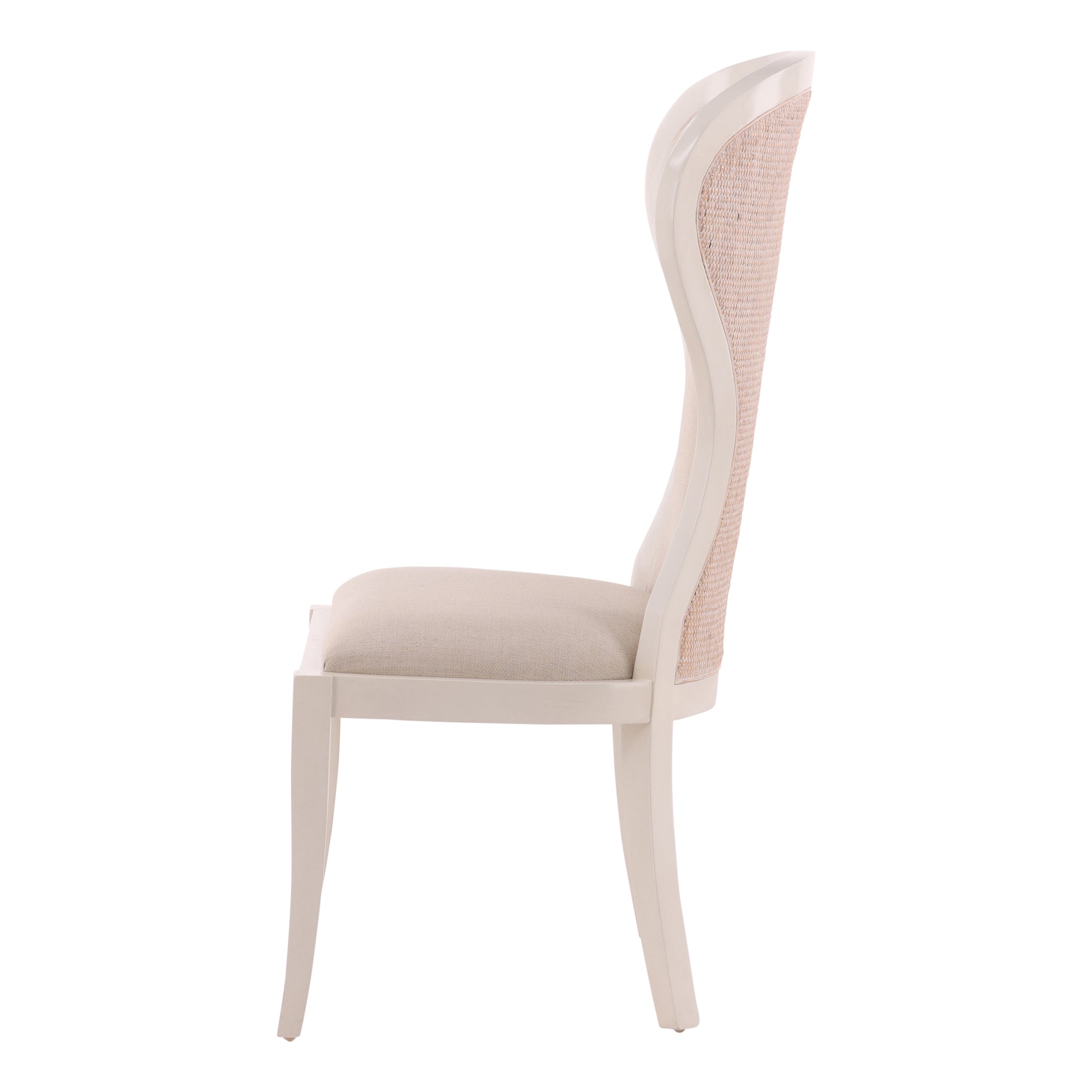Lombok Upholstered Ivory Side Chair - Wisteria