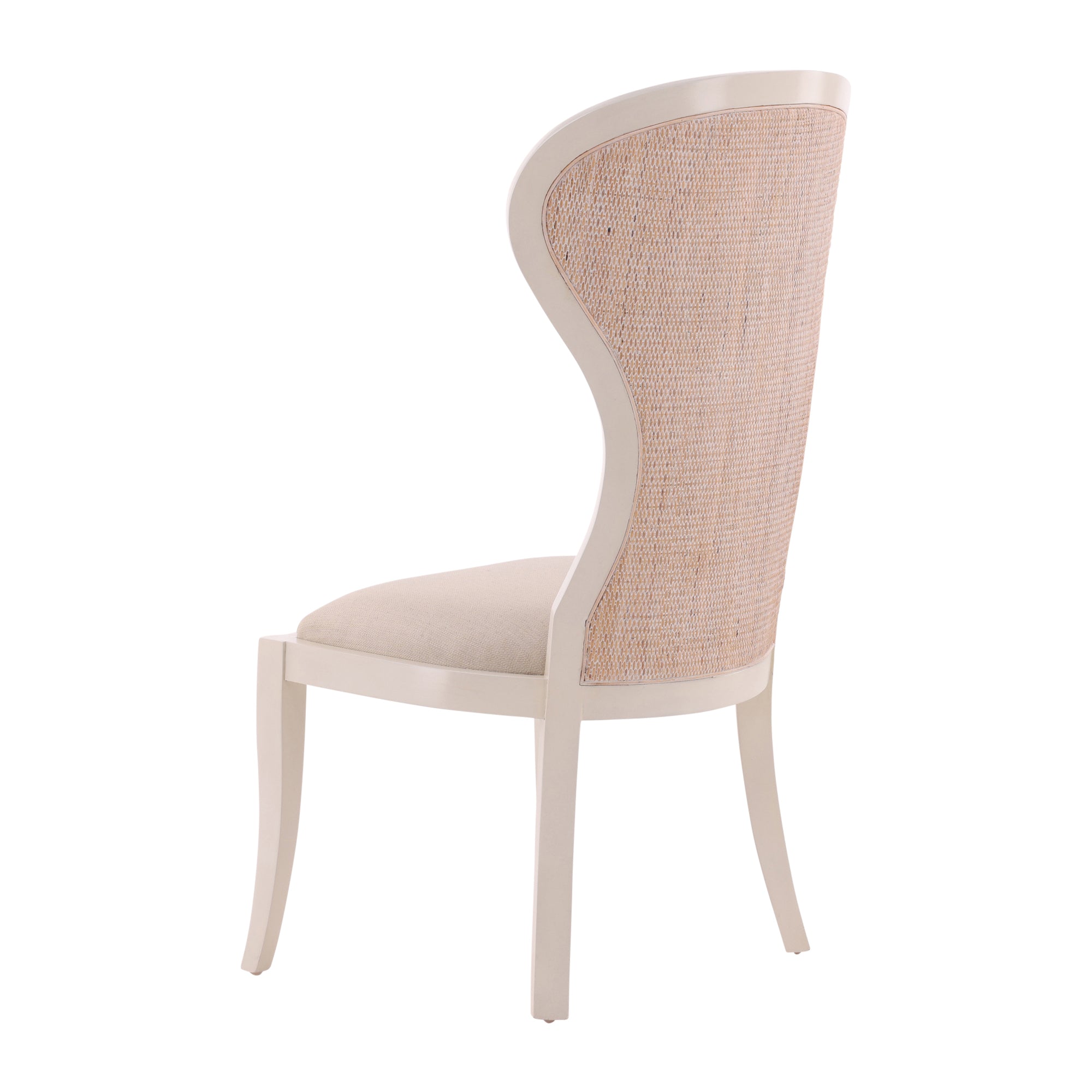 Lombok Upholstered Ivory Side Chair - Wisteria