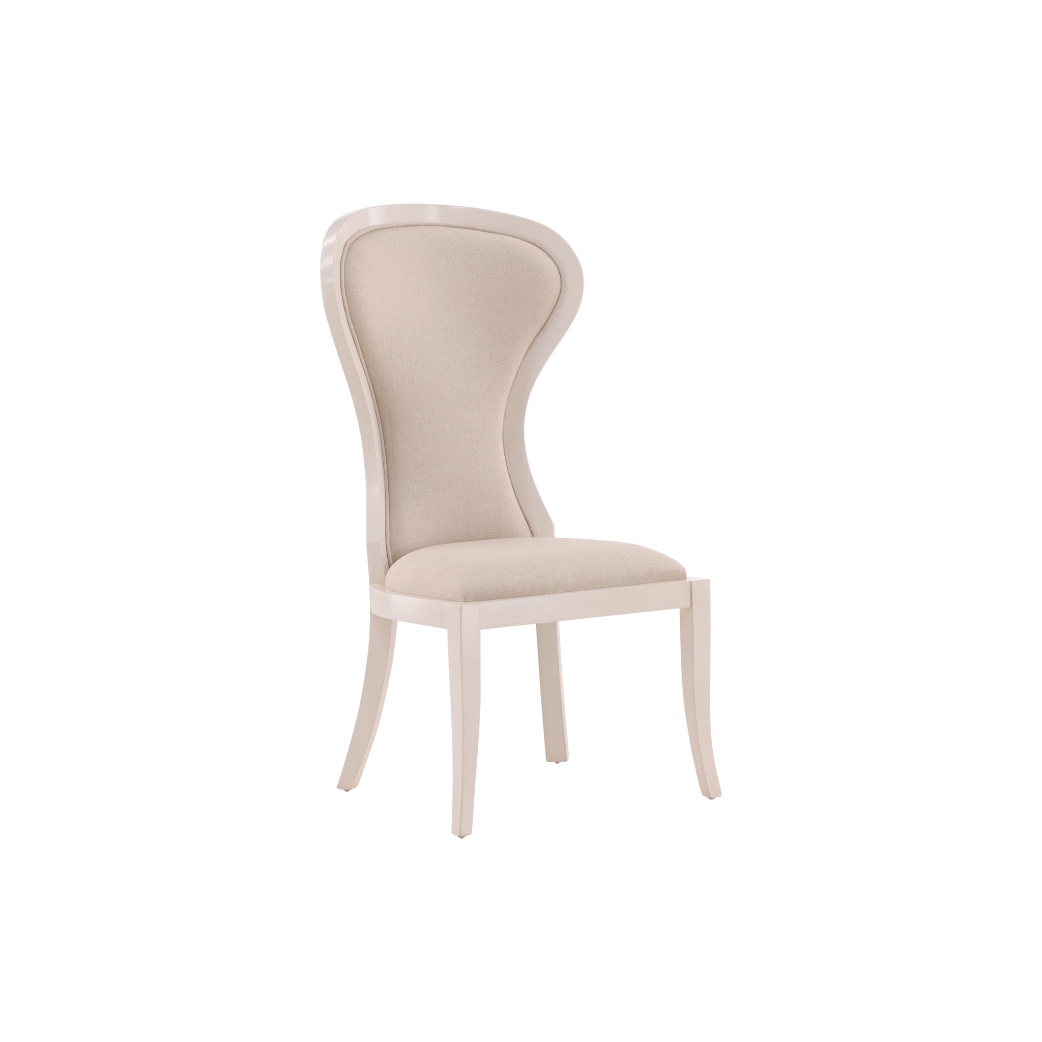 Lombok Upholstered Ivory Side Chair - Wisteria