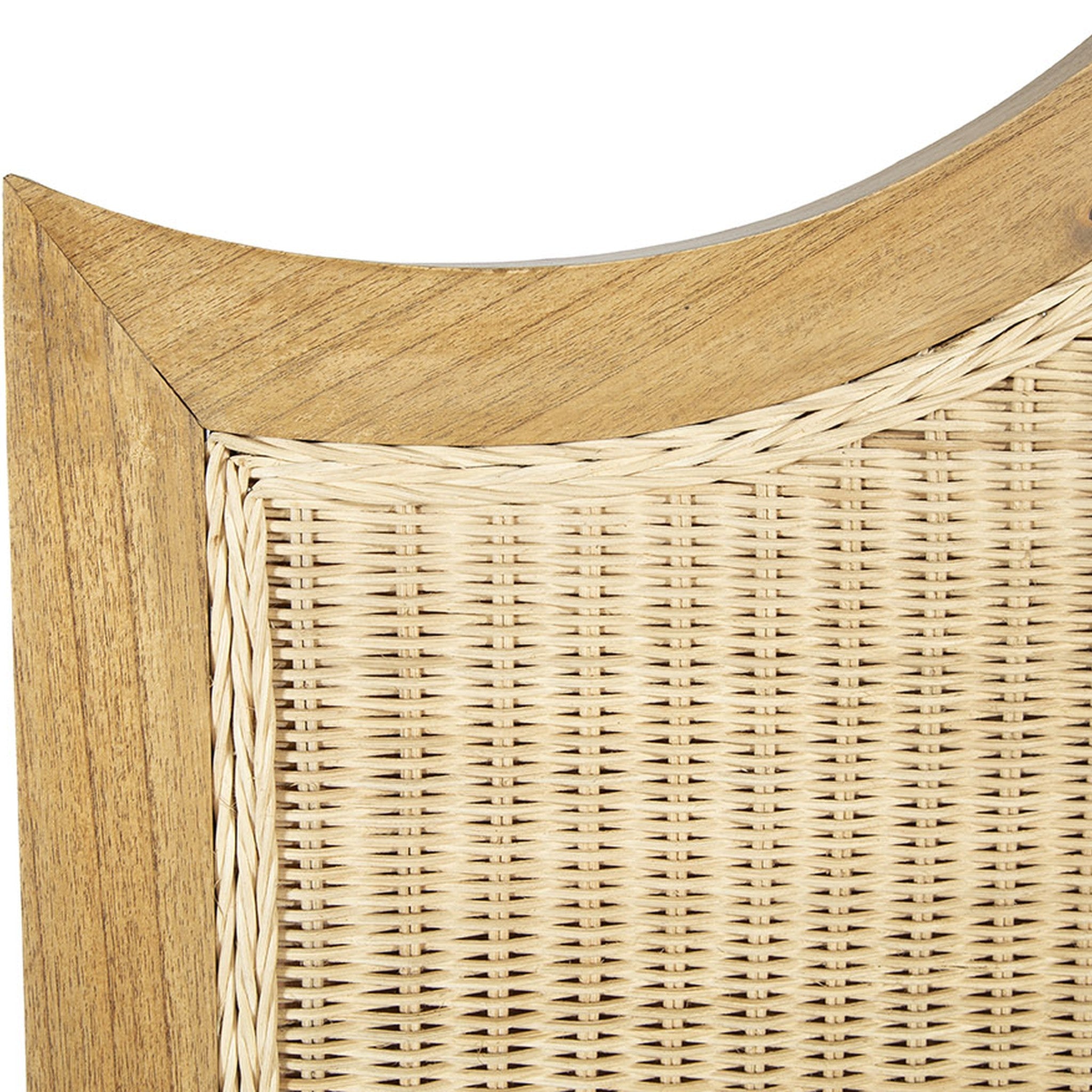 Hydra Woven Rattan King Bed - Wisteria