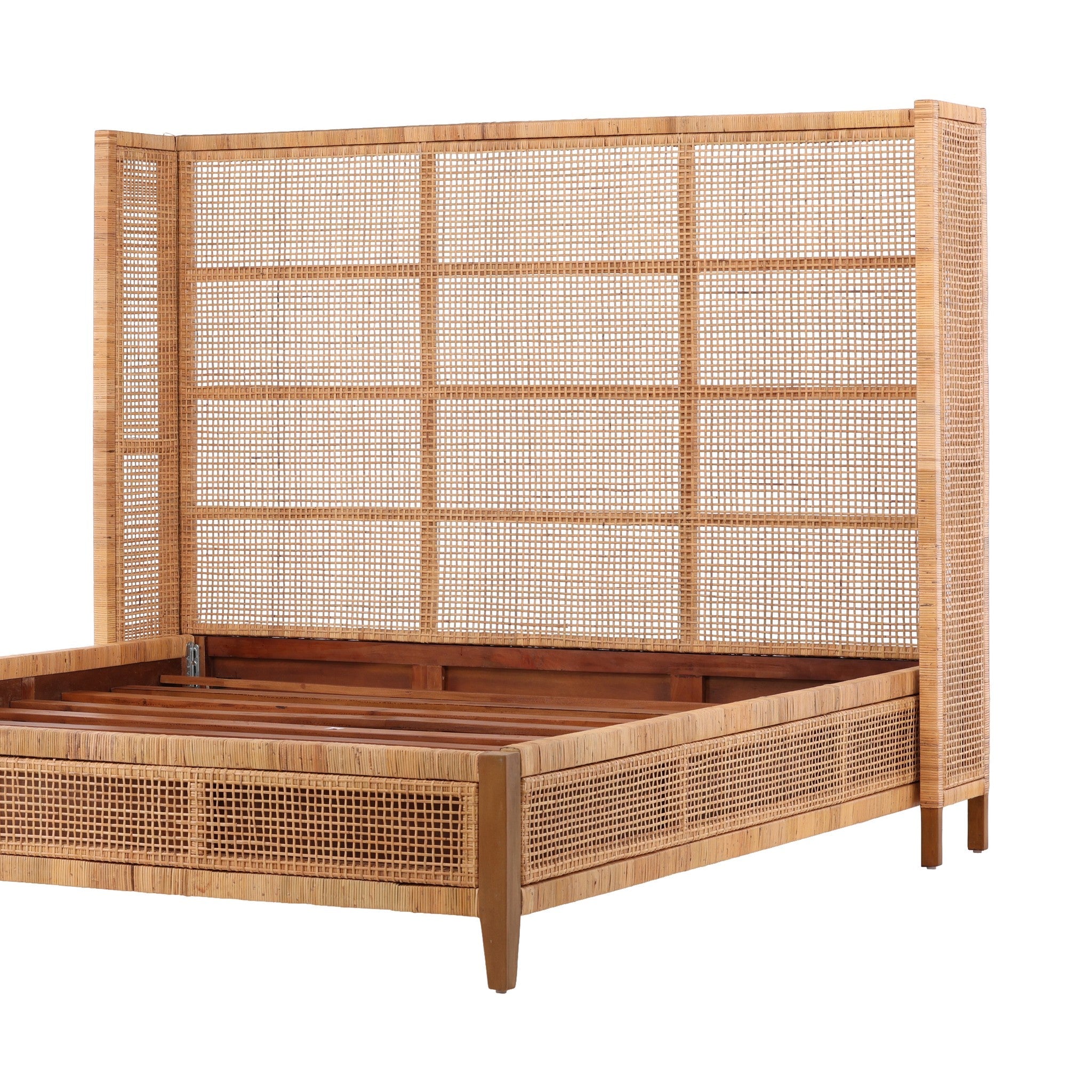 Ischia Cane Panel King Bed - Wisteria