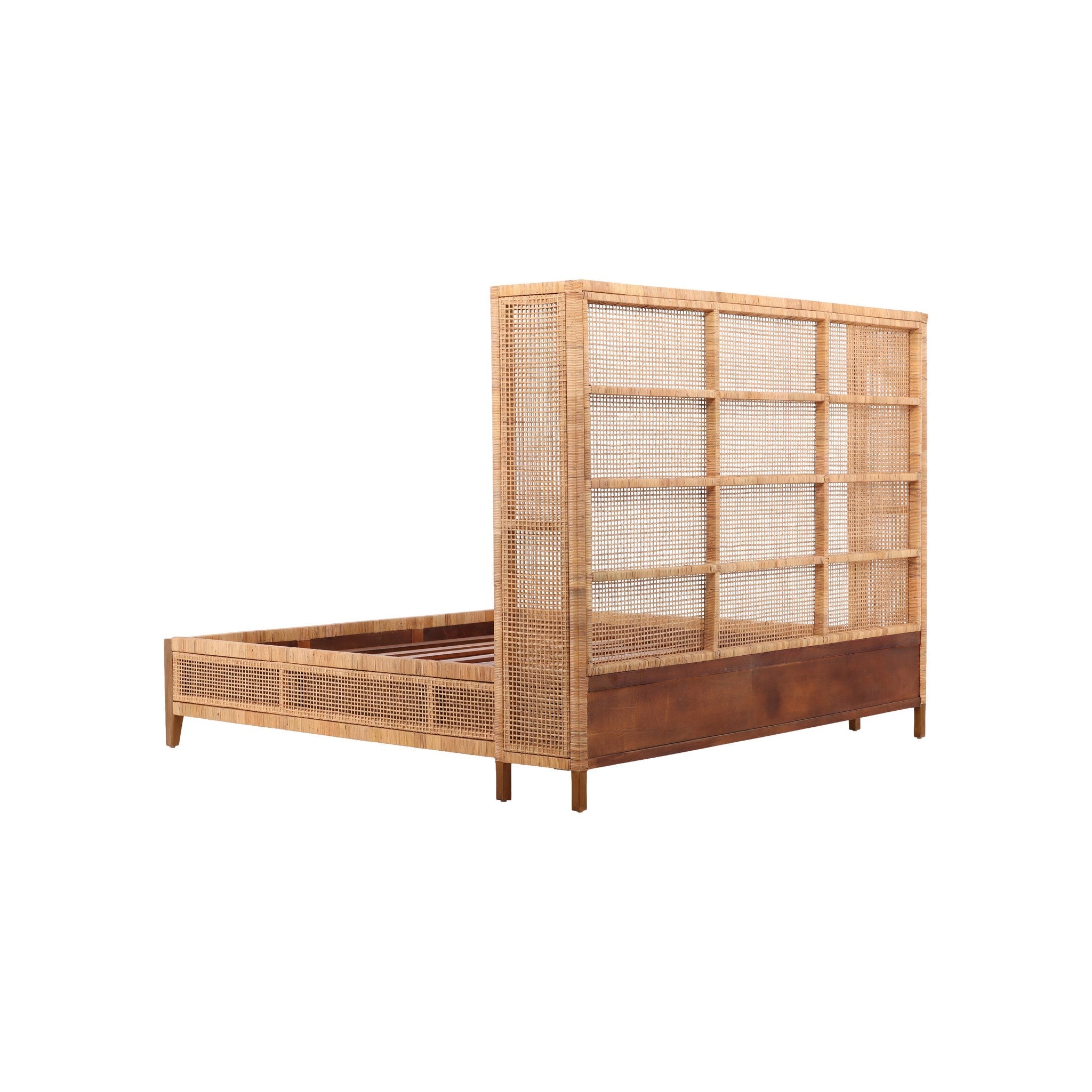 Ischia Cane Panel King Bed - Wisteria