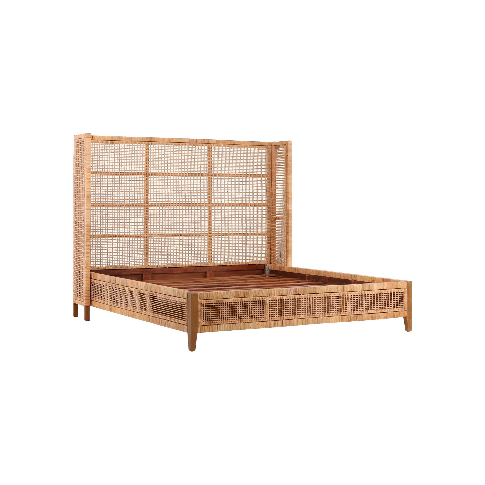 Ischia Cane Panel King Bed - Wisteria