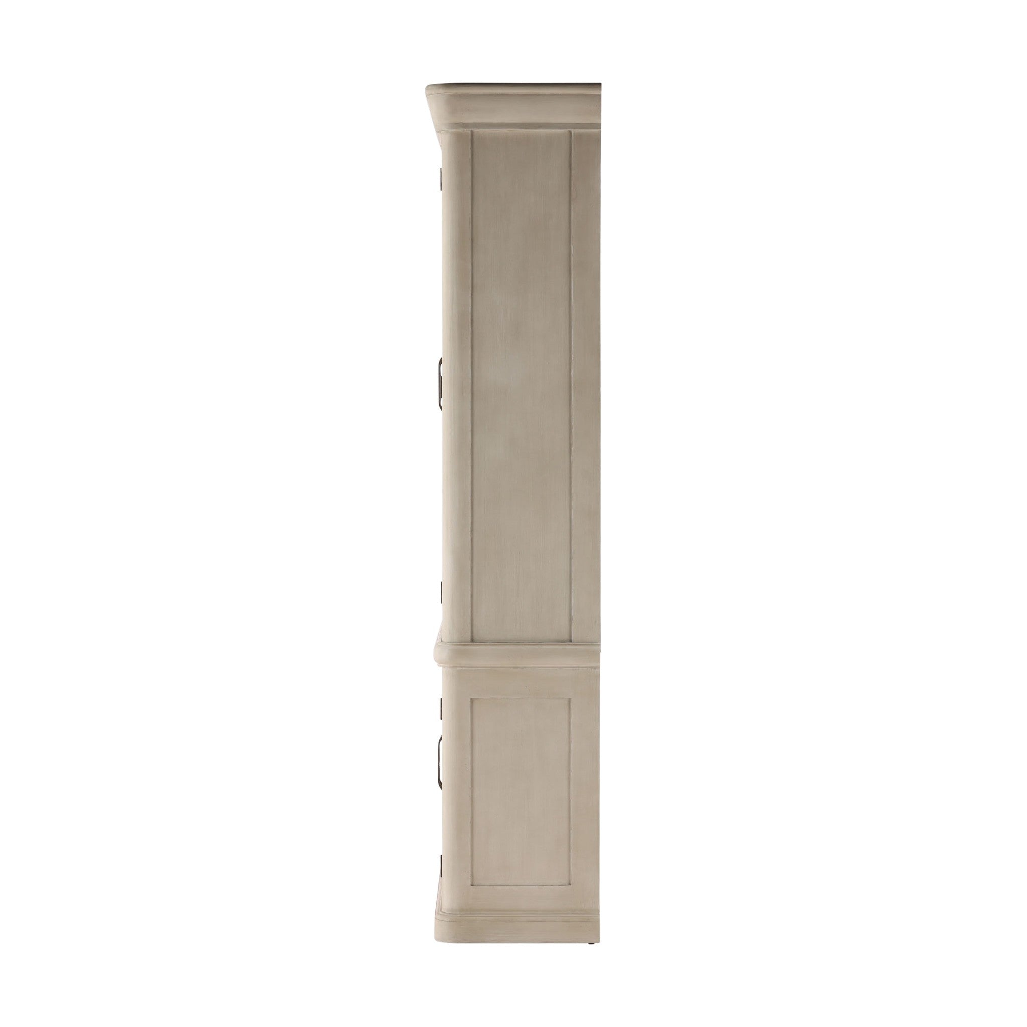Tanger Painted Wood and Glass Display Cabinet - Wisteria