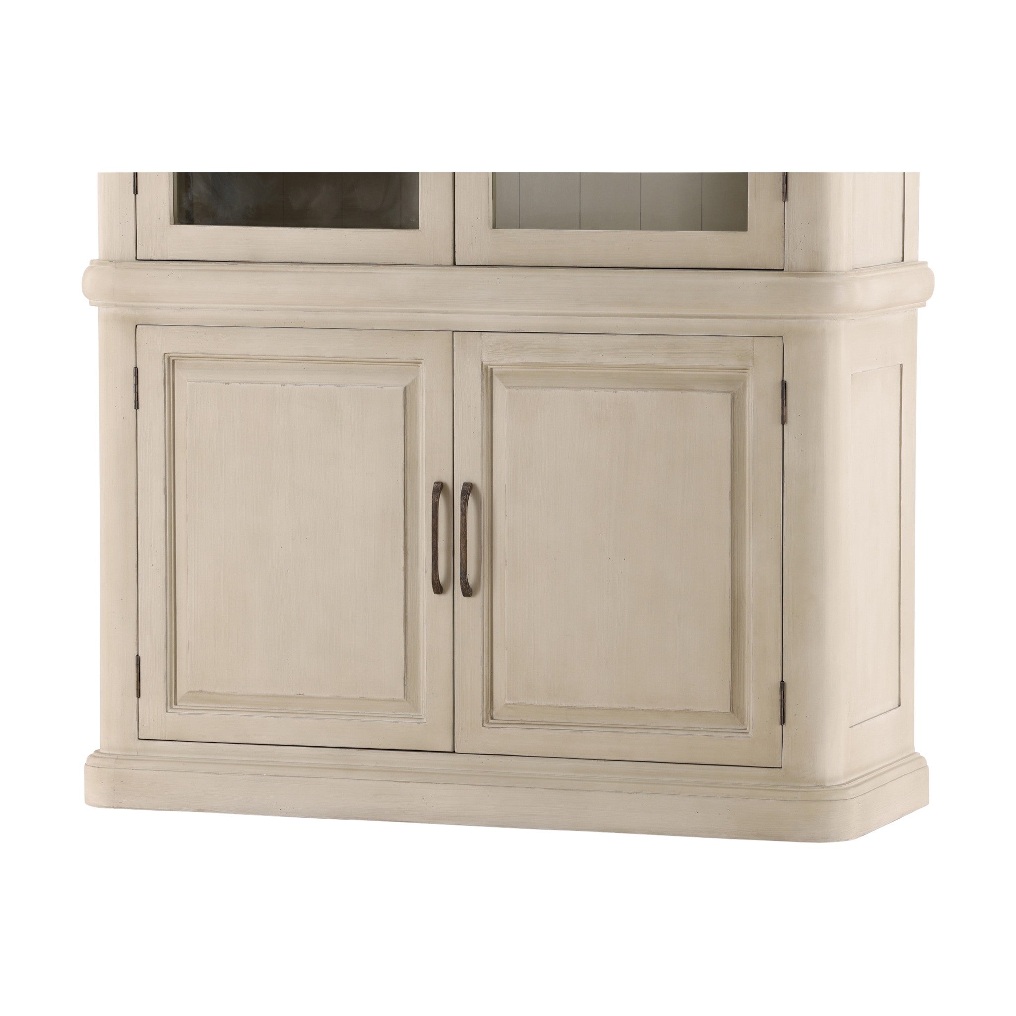 Tanger Painted Wood and Glass Display Cabinet - Wisteria