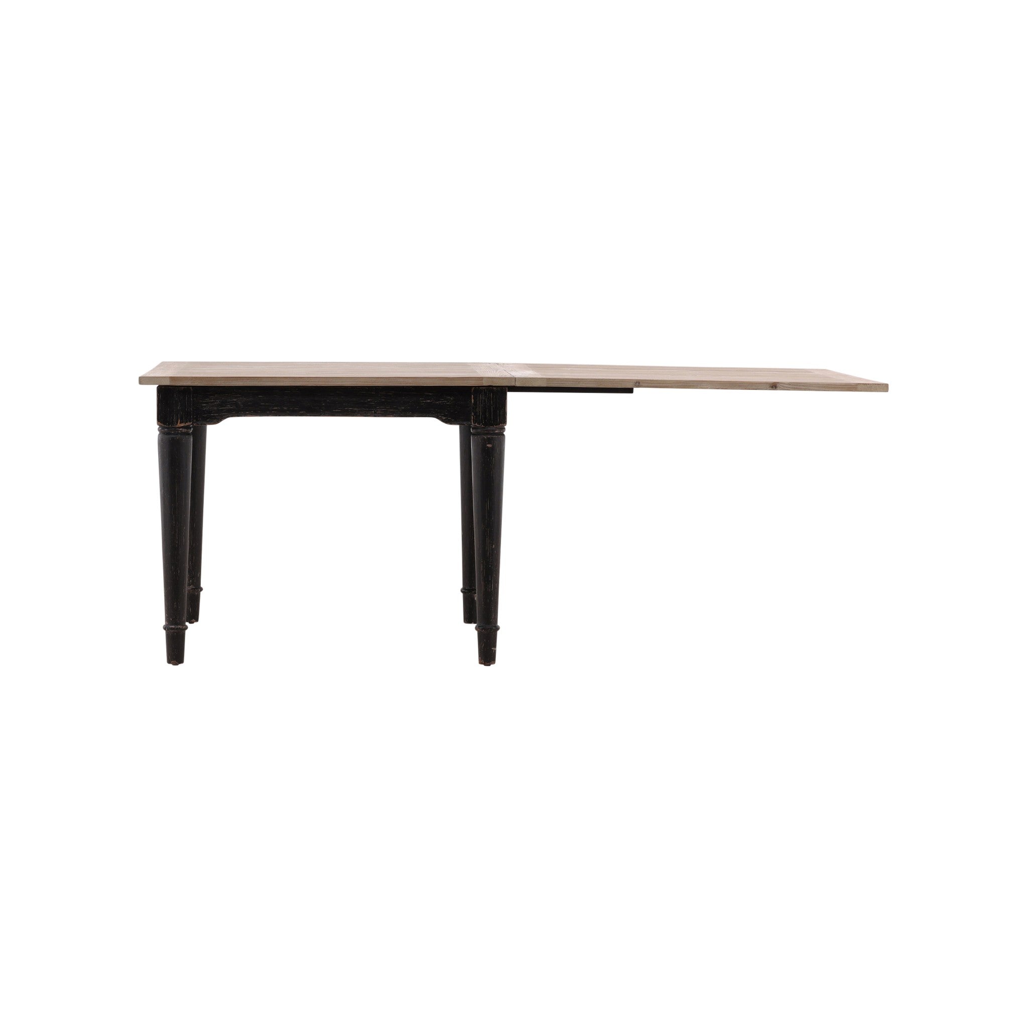 Reims Reclaimed Wood Extending Dining Table - Wisteria