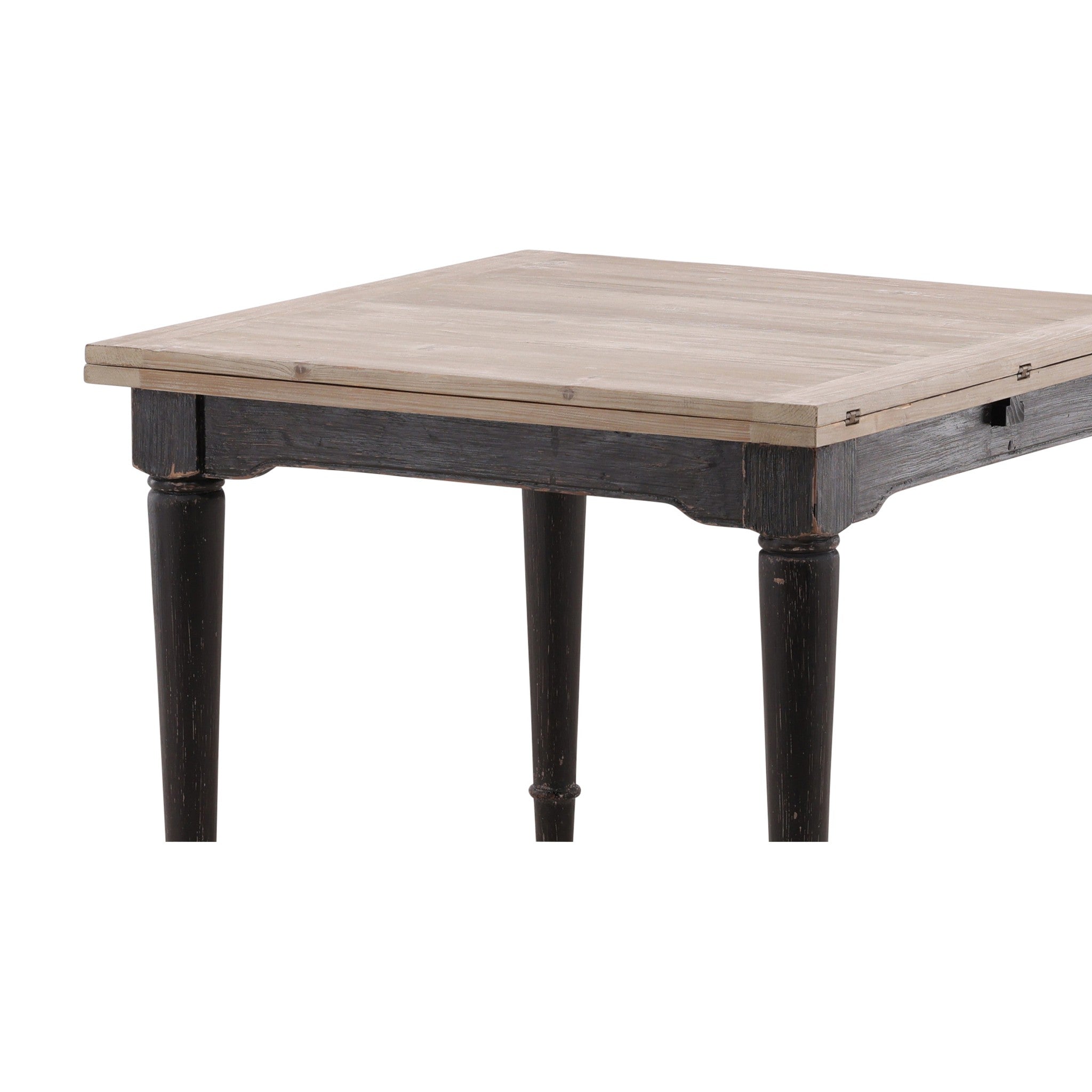 Reims Reclaimed Wood Extending Dining Table - Wisteria