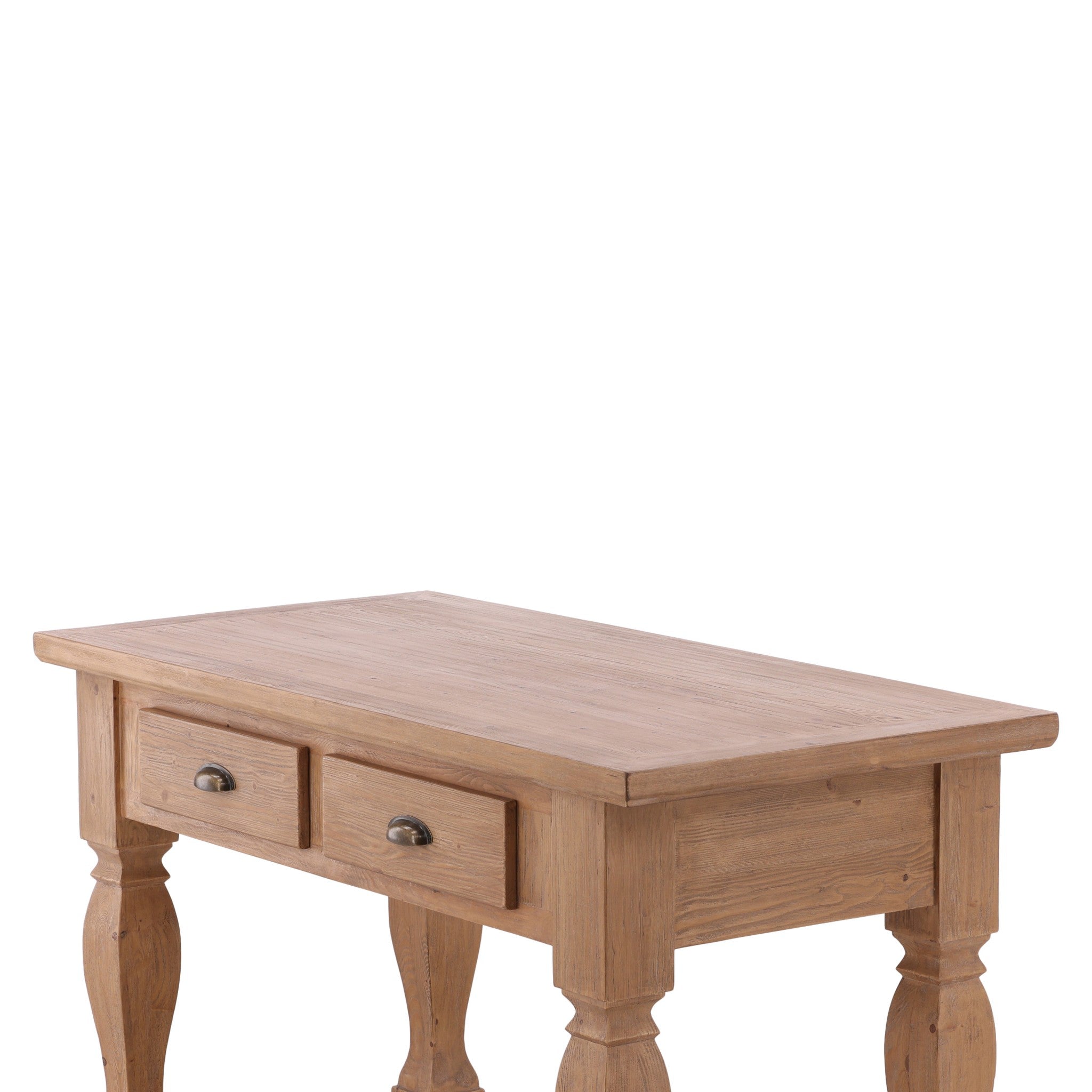 Brest Reclaimed Pine Kitchen Island - Wisteria
