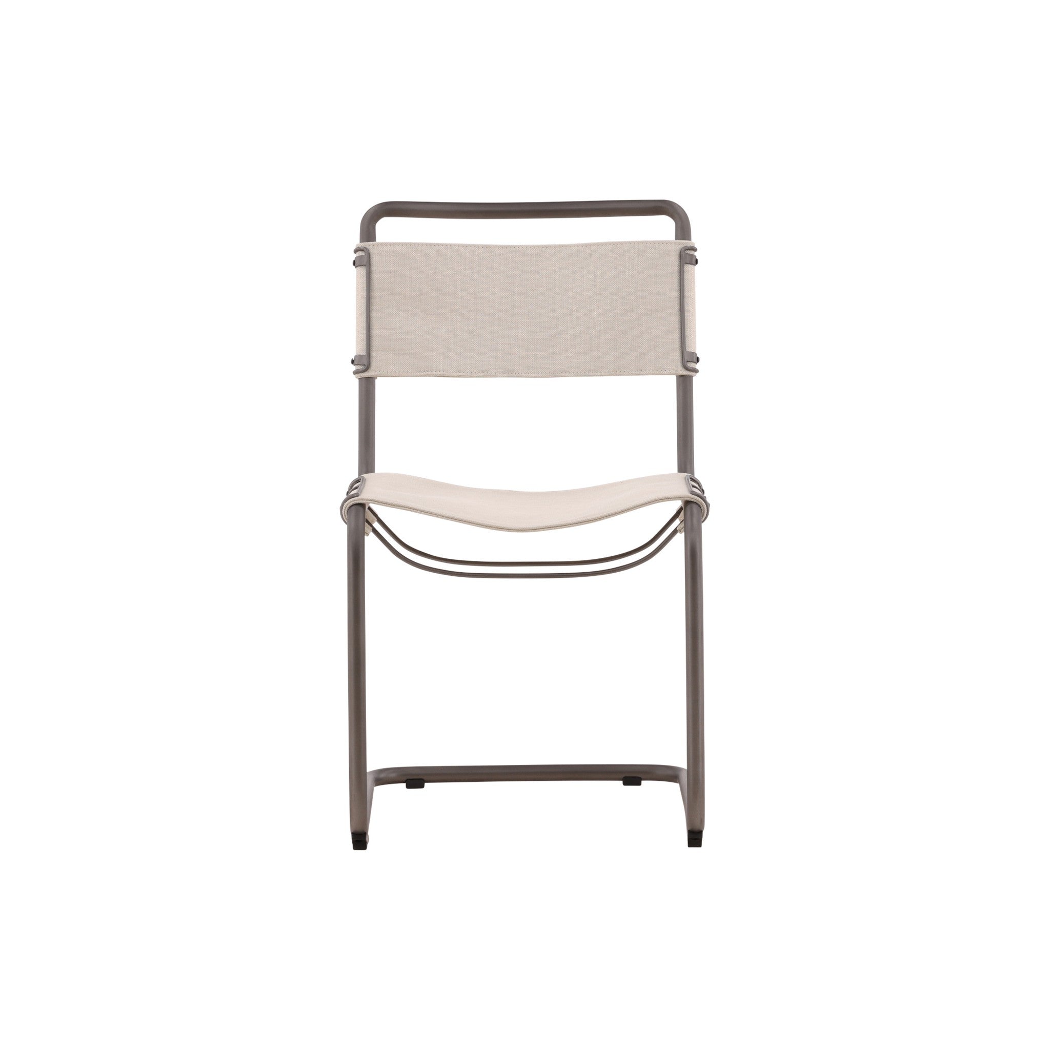 Weimar Canvas Cantilever Dining Chair - Wisteria