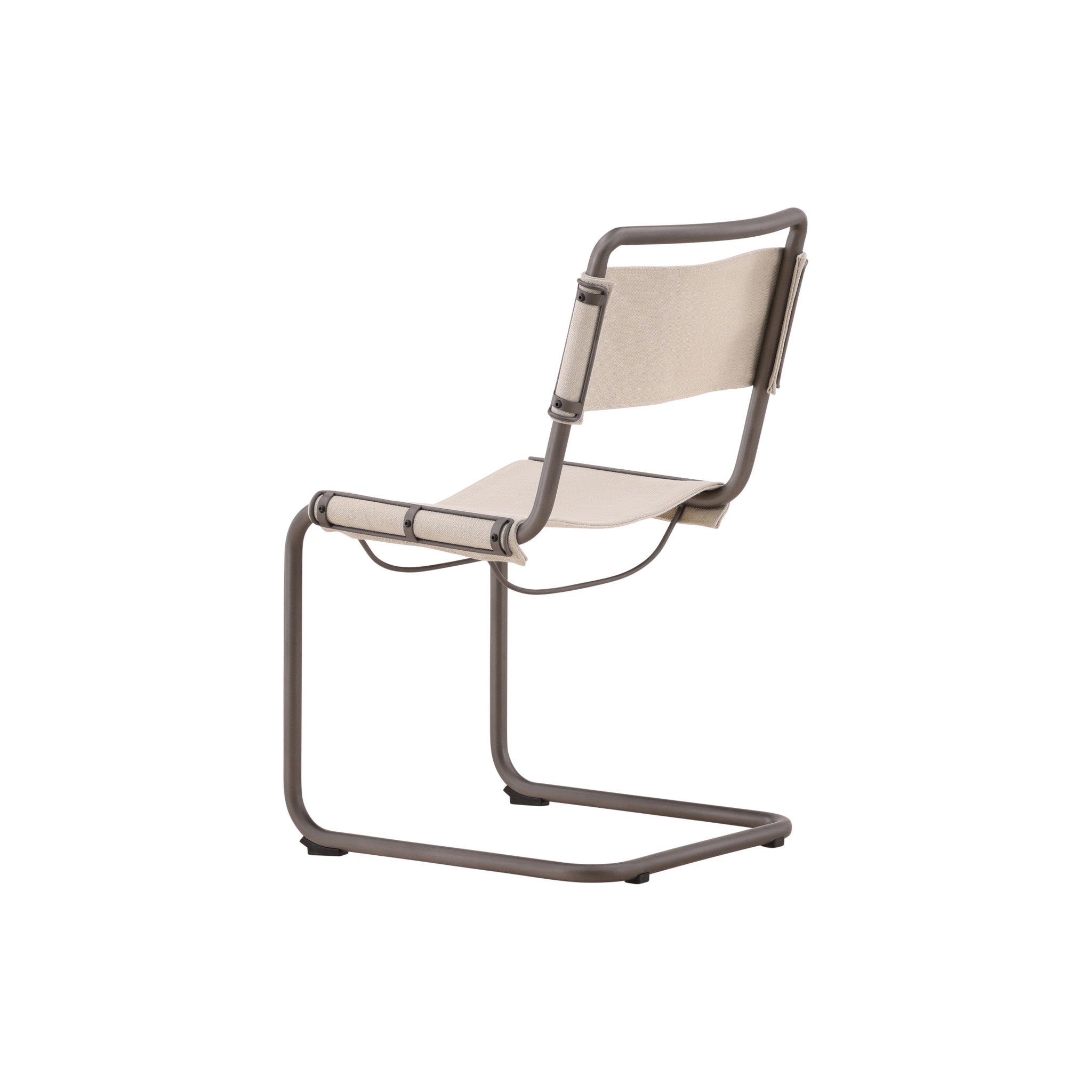 Weimar Canvas Cantilever Dining Chair - Wisteria