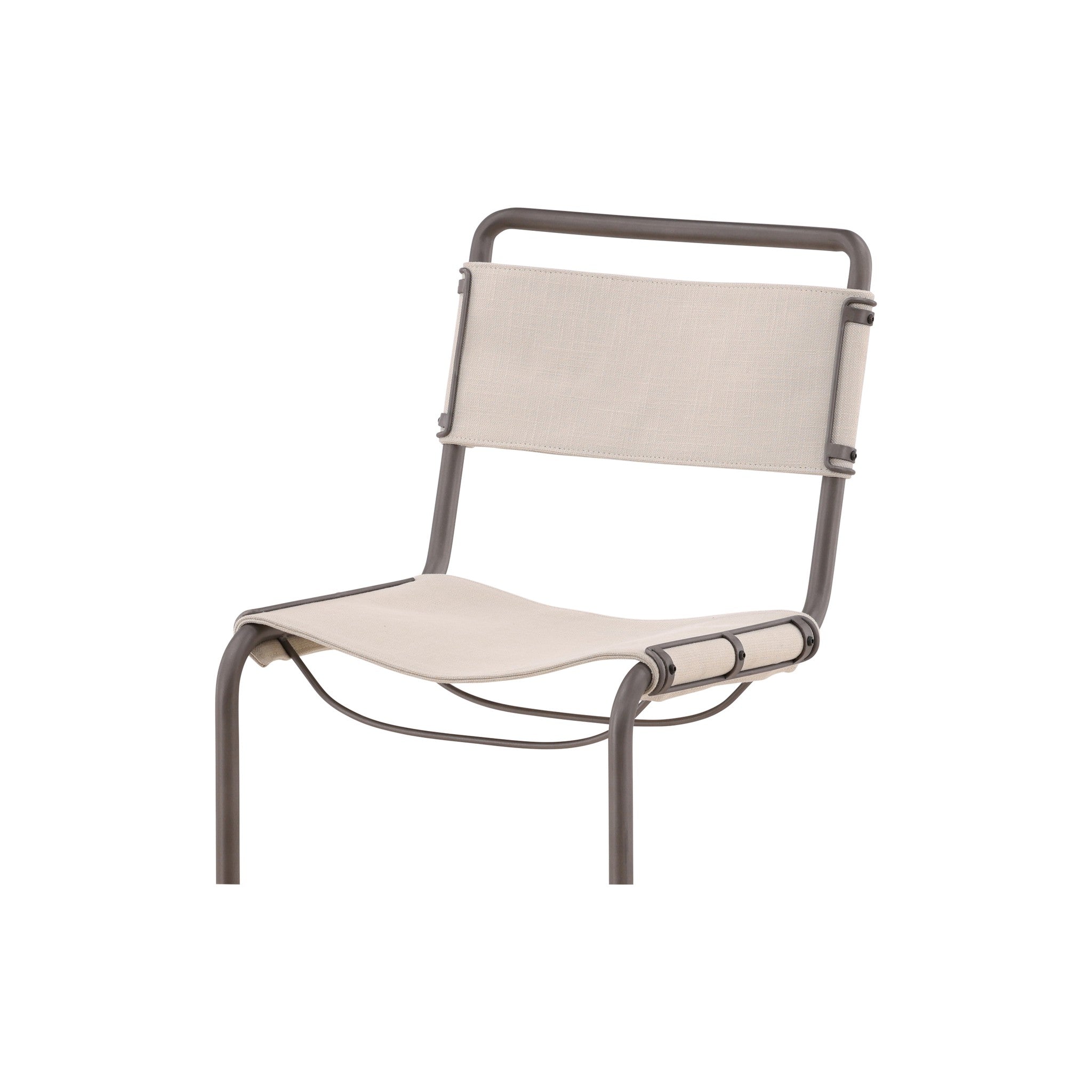 Weimar Canvas Cantilever Dining Chair - Wisteria