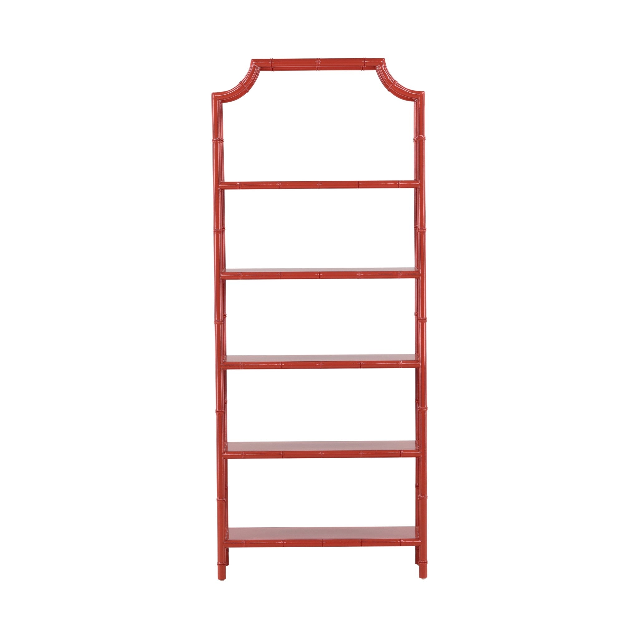Fujian Faux Bamboo Etagere - Wisteria
