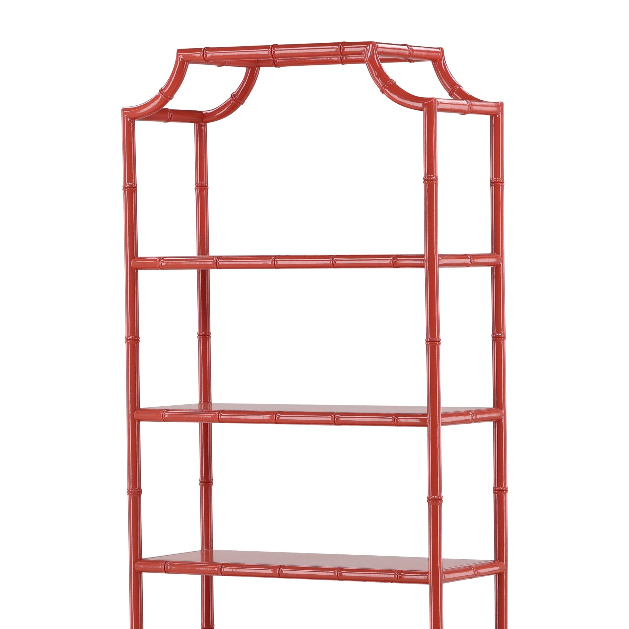 Fujian Faux Bamboo Etagere - Wisteria
