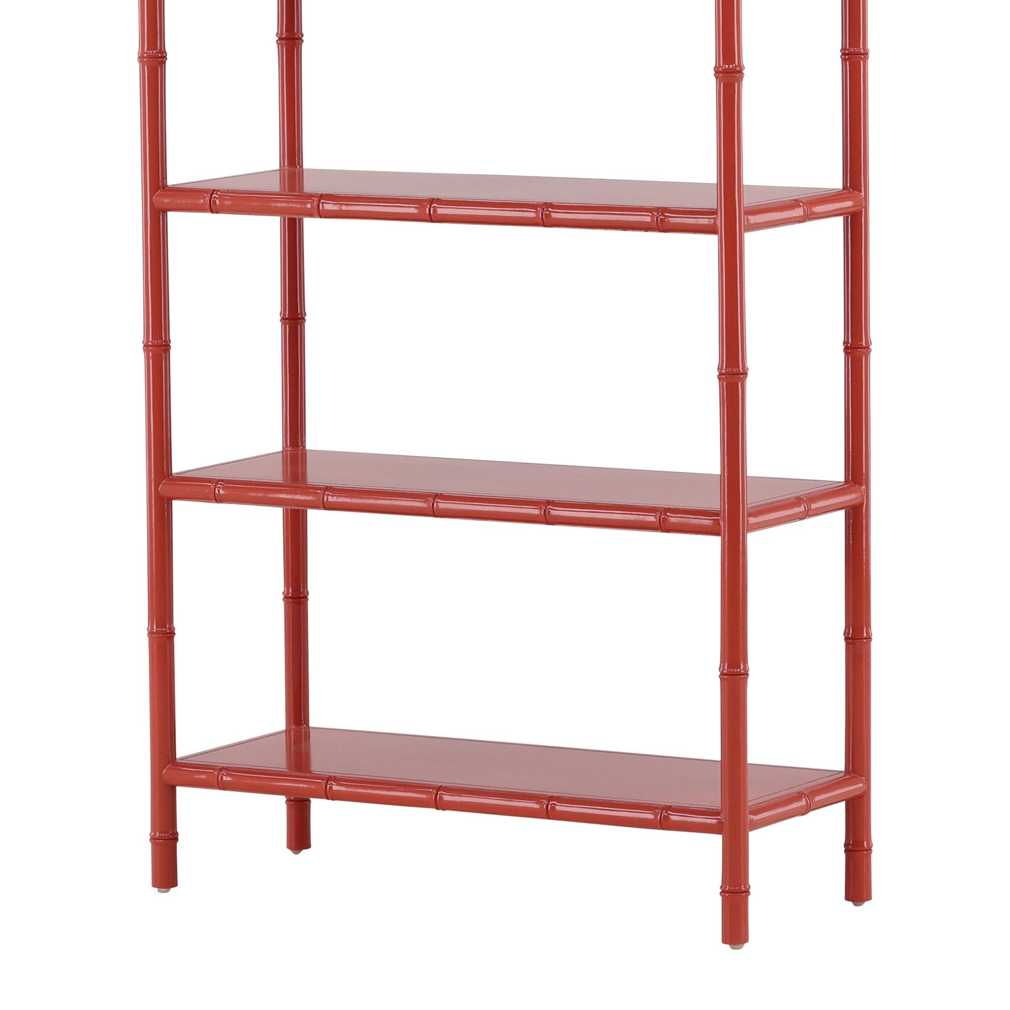 Fujian Faux Bamboo Etagere - Wisteria