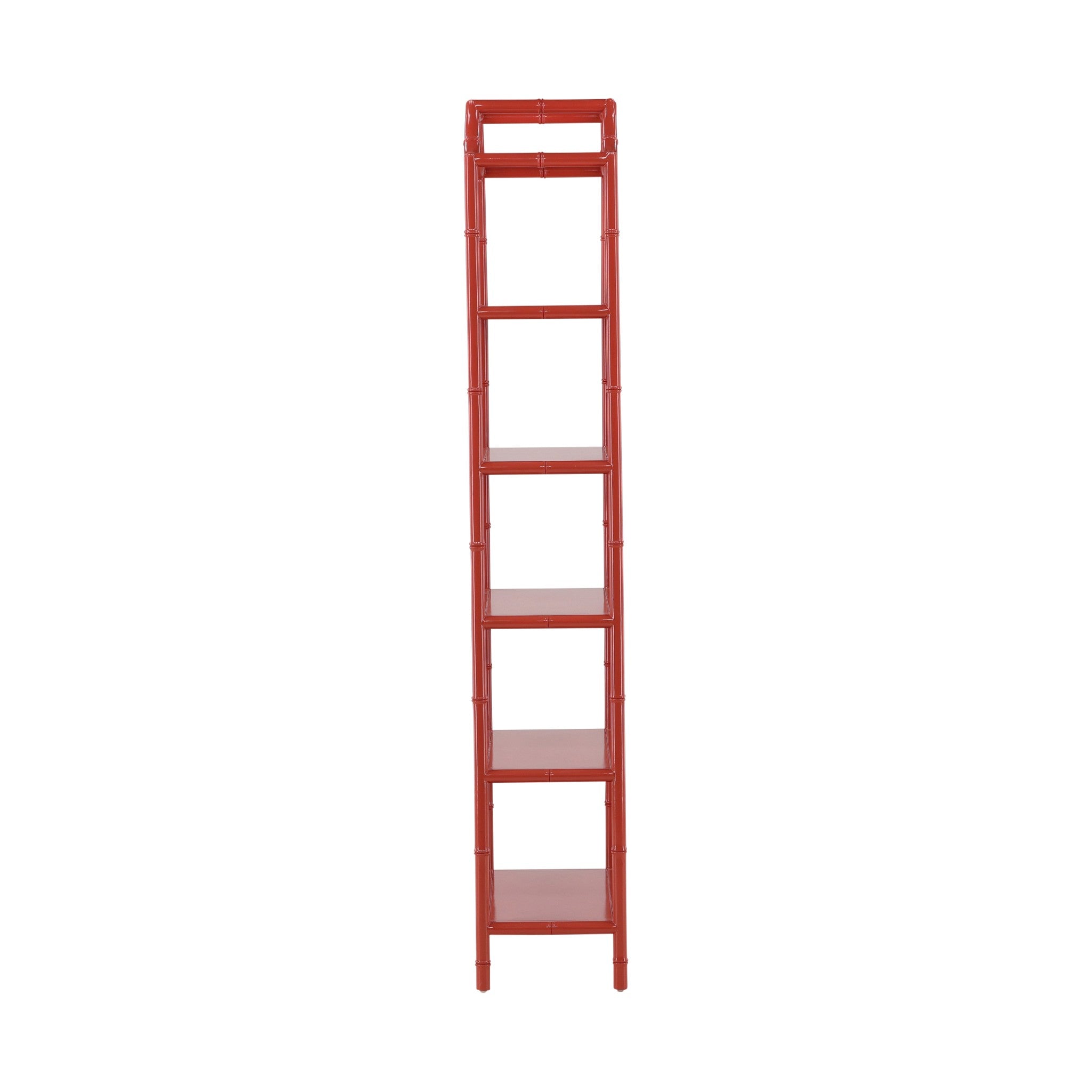 Fujian Faux Bamboo Etagere - Wisteria