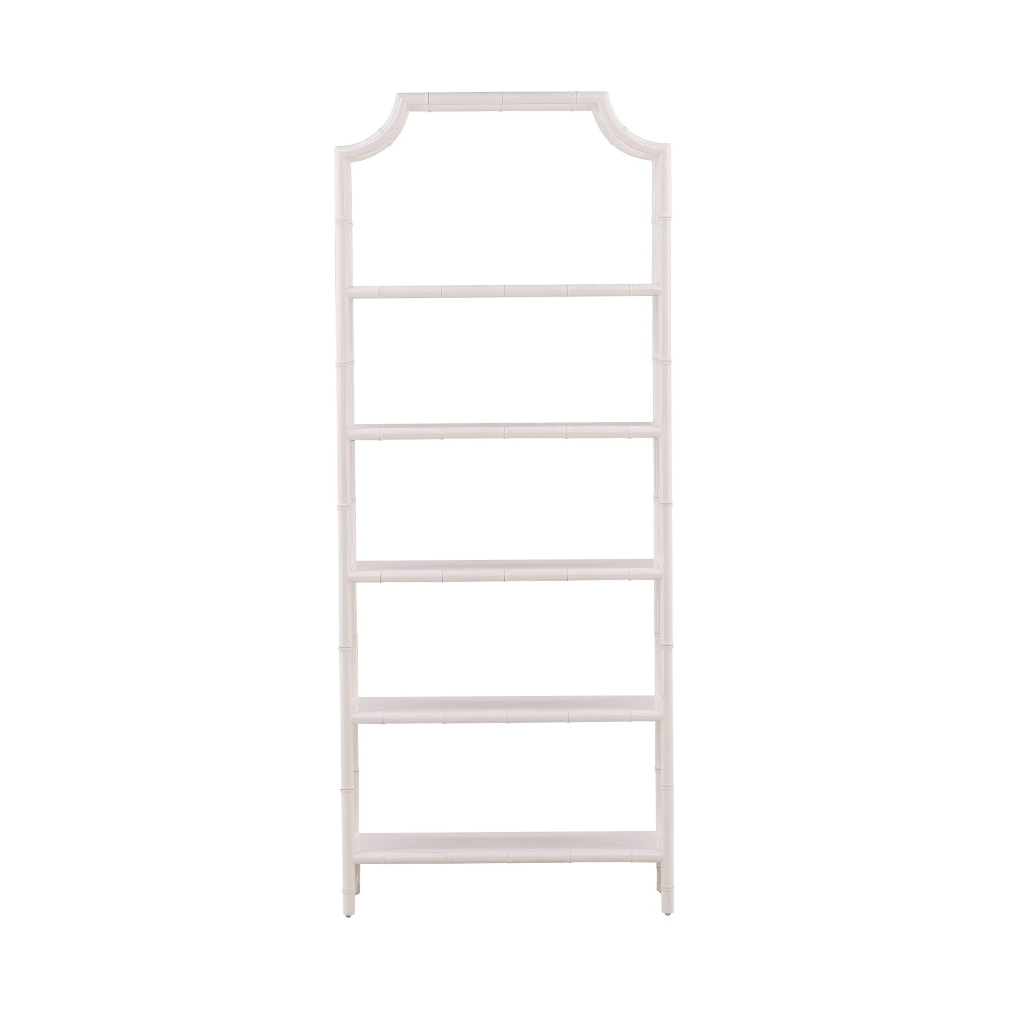 Fujian Faux Bamboo Etagere - Wisteria