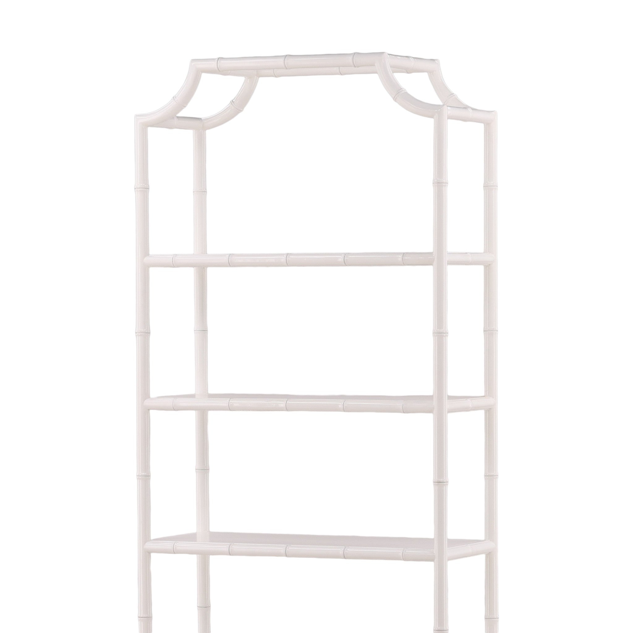 Fujian Faux Bamboo Etagere - Wisteria