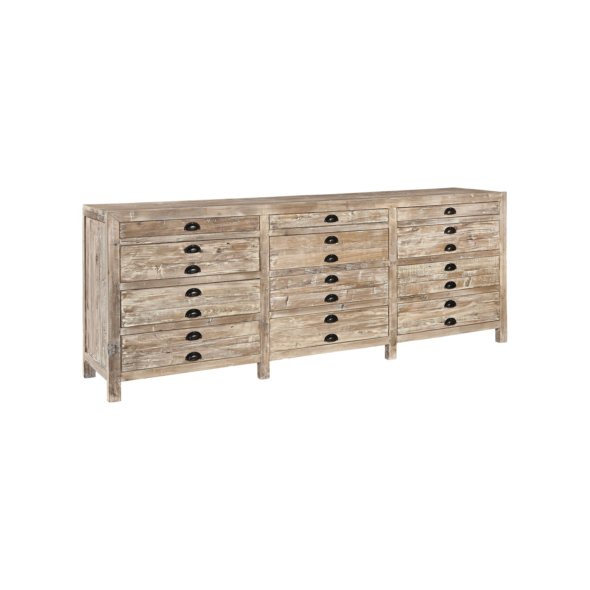 Bath Reclaimed Elm Apothecary Chest - Wisteria