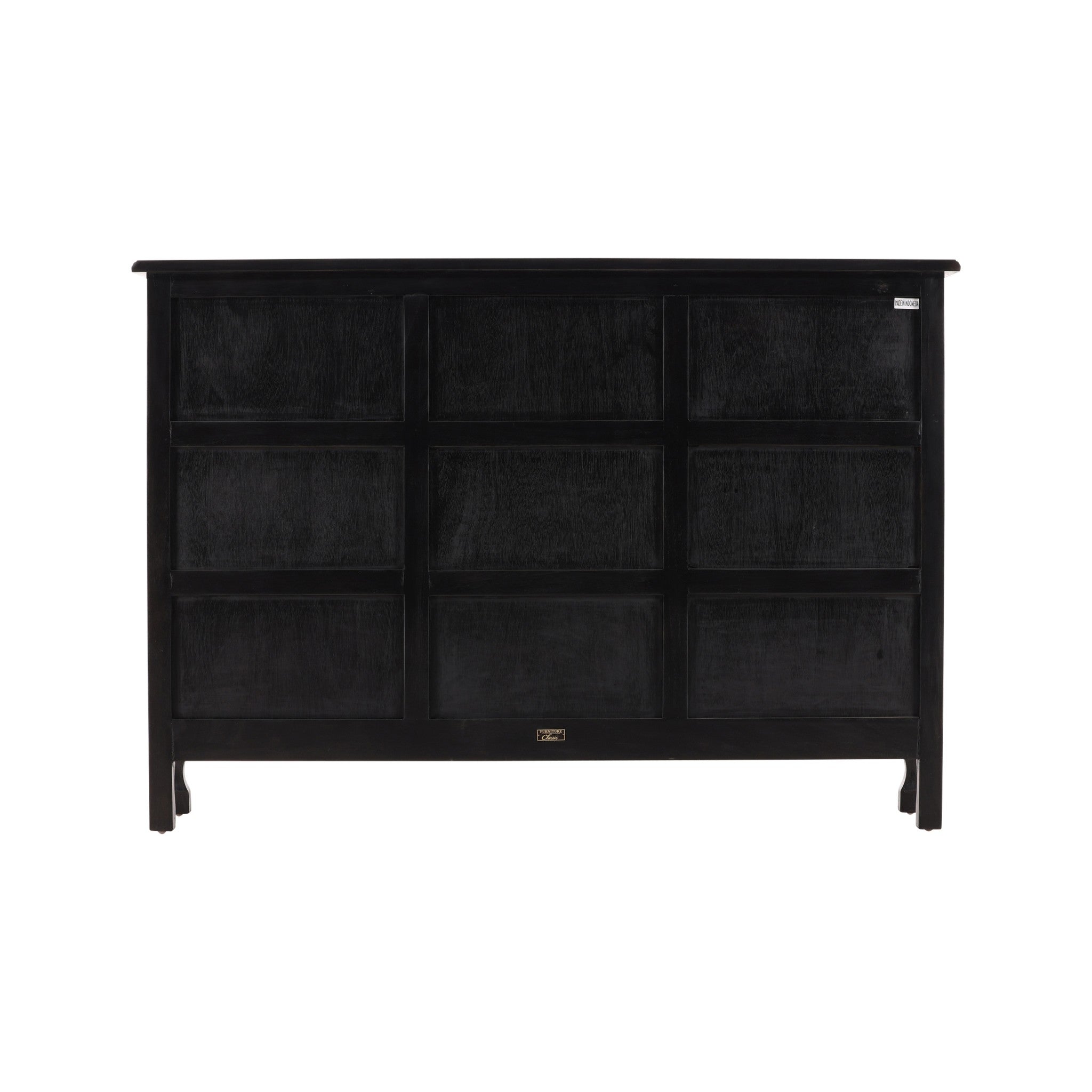 Amed Woven Rattan and Mahogany Sideboard - Wisteria