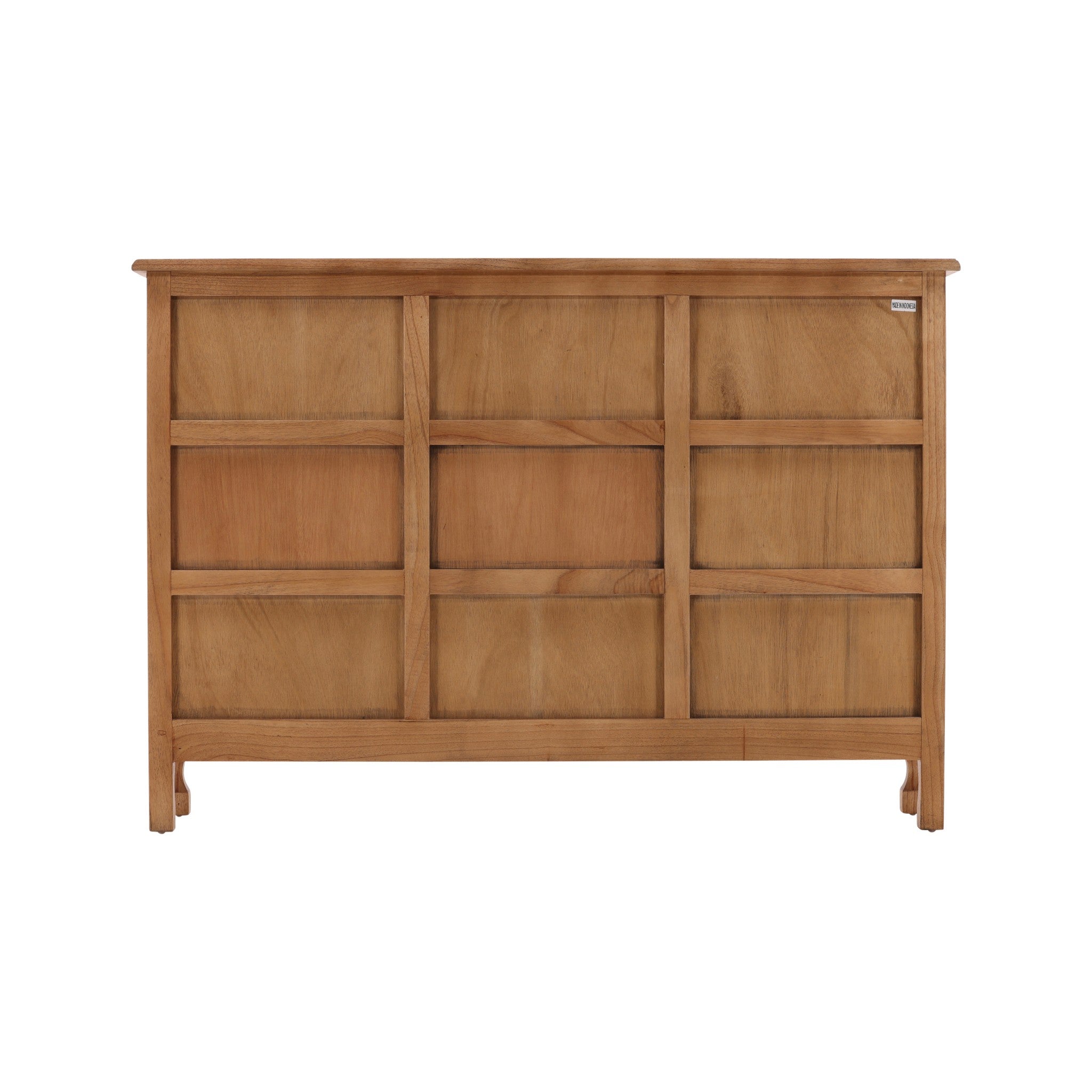 Amed Woven Rattan and Mahogany Sideboard - Wisteria