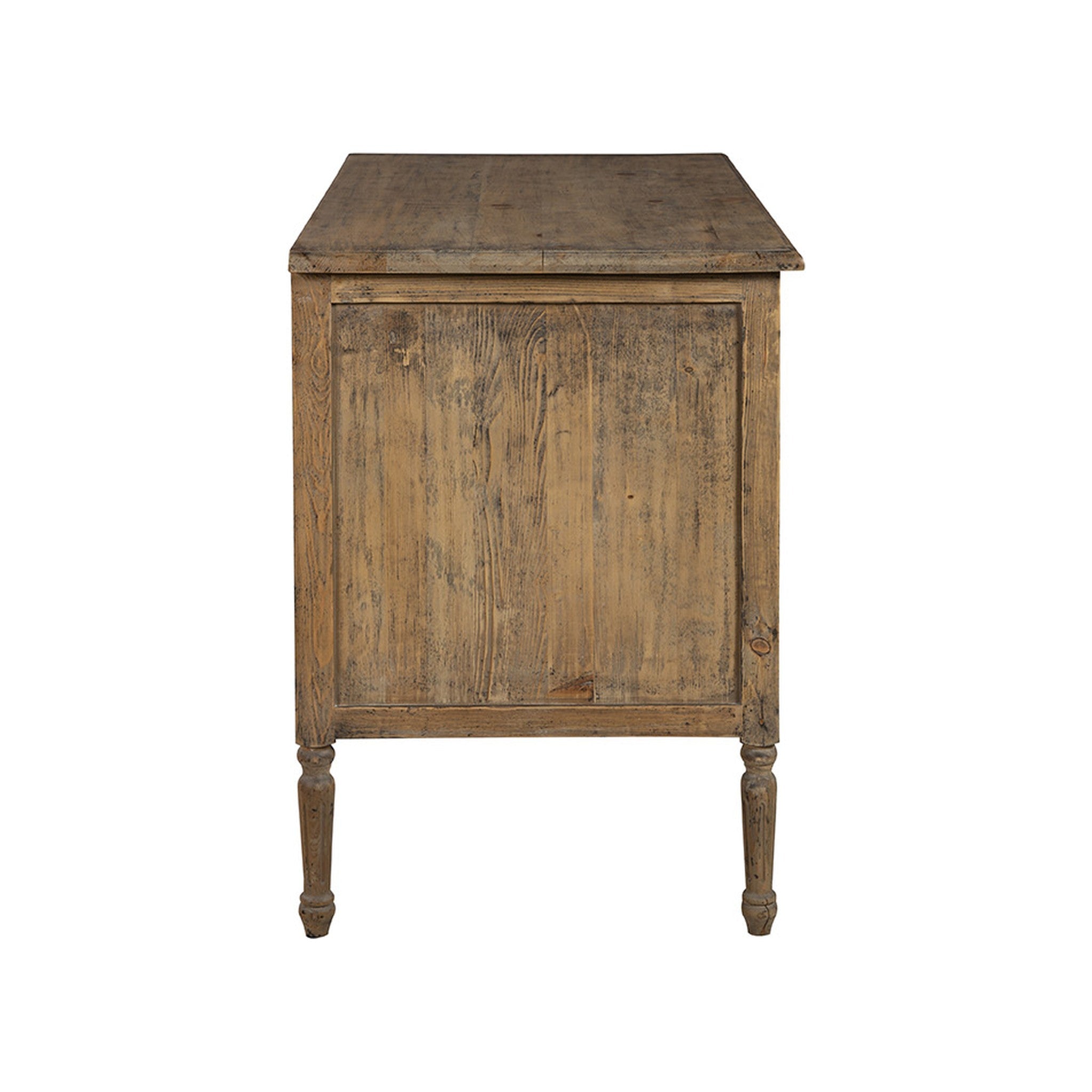 Uzes Painted Wood Chest - Wisteria