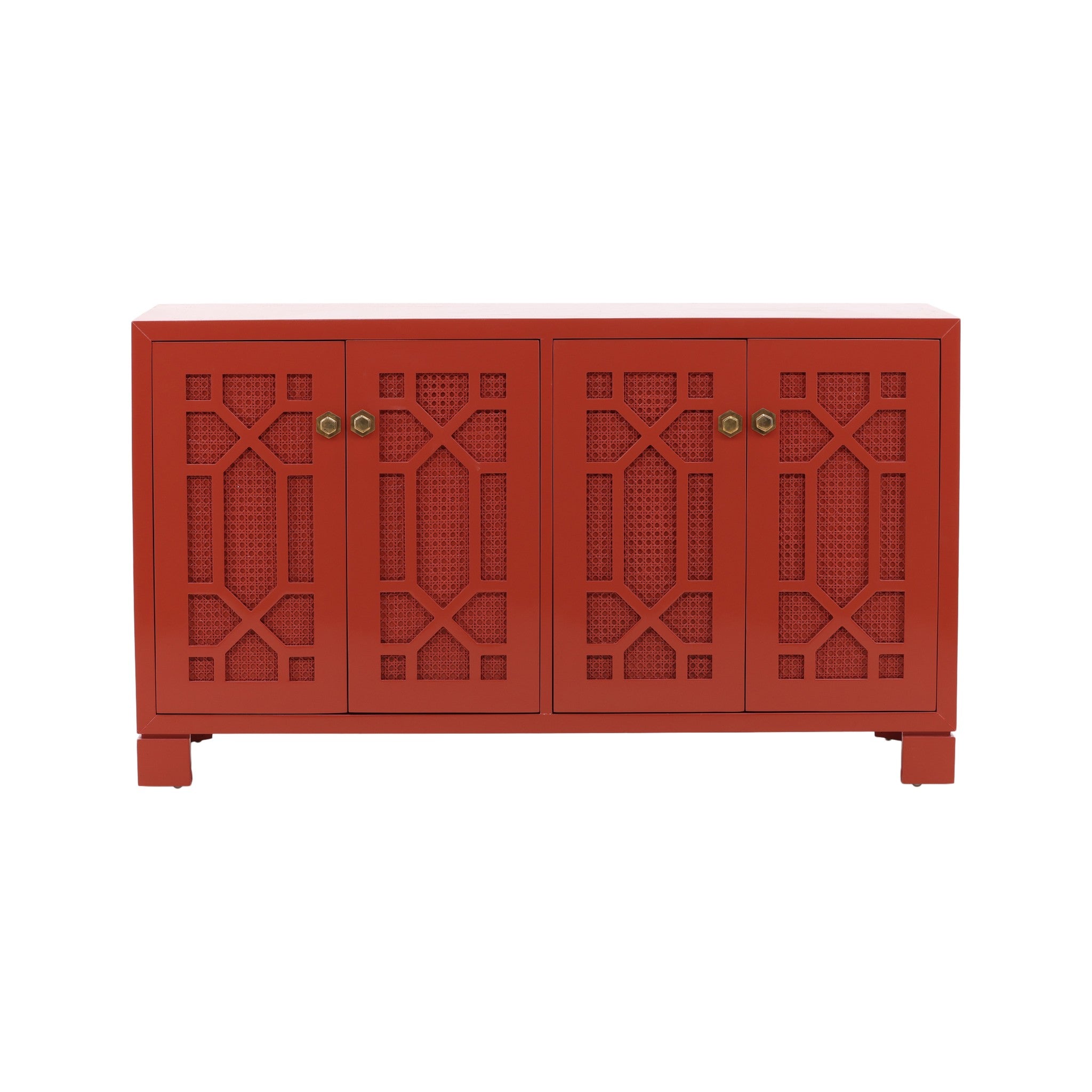 Datong Fretwork Cane Sideboard - Wisteria