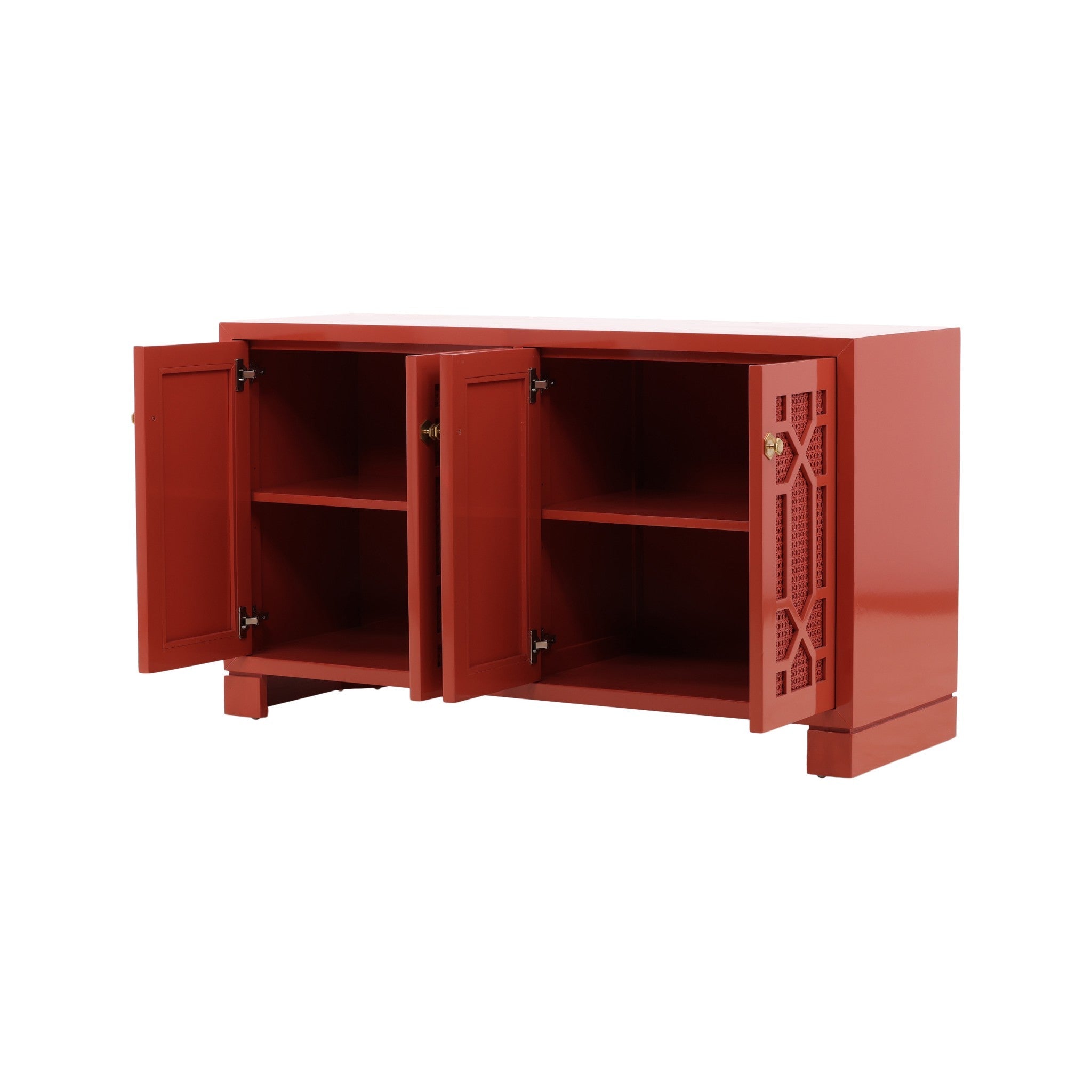 Datong Fretwork Cane Sideboard - Wisteria