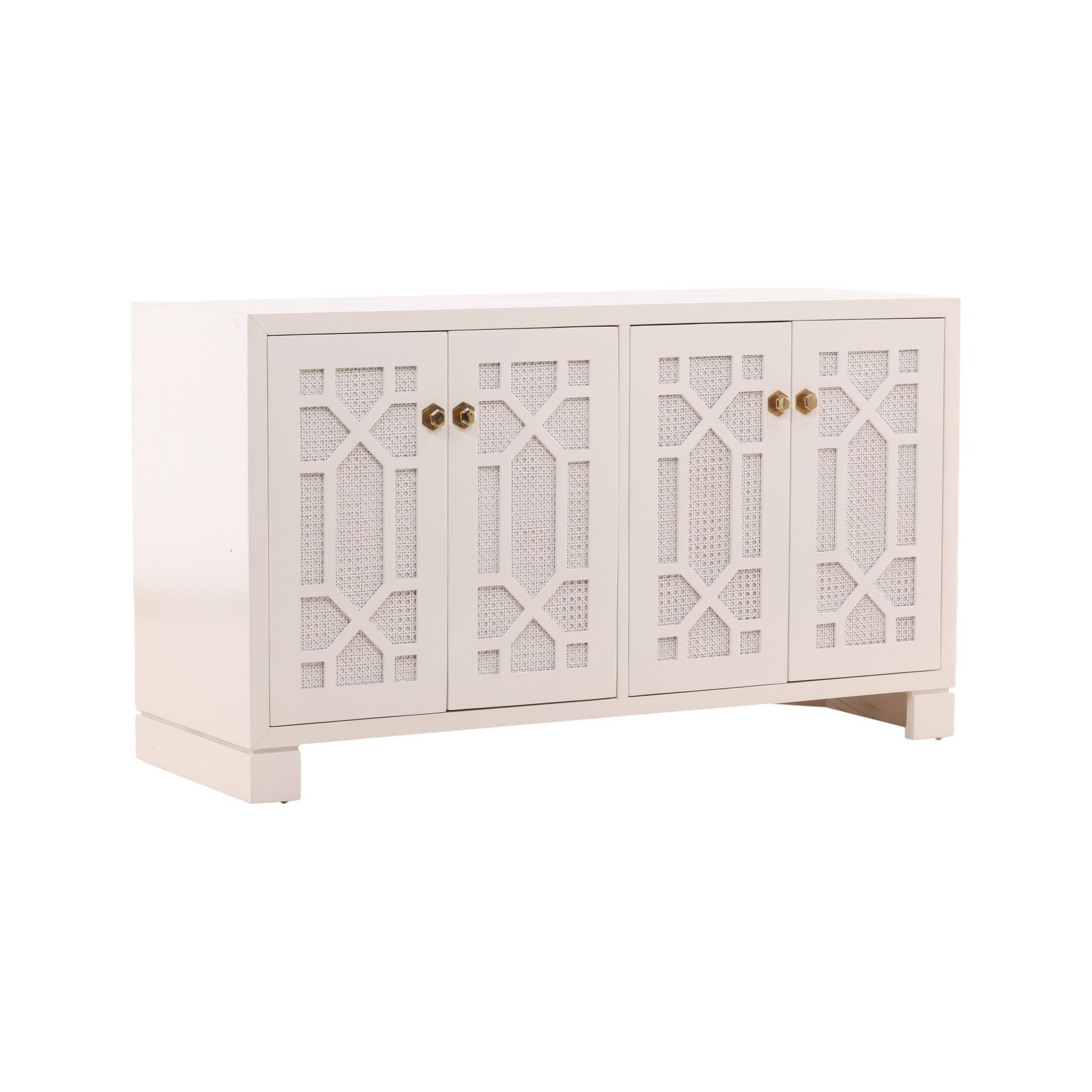 Datong Fretwork Cane Sideboard - Wisteria