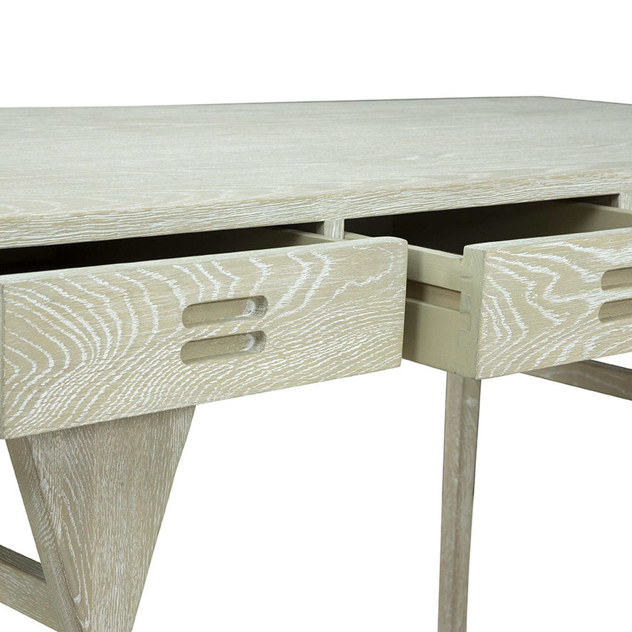 Bolinas Oak Writing Desk - Wisteria