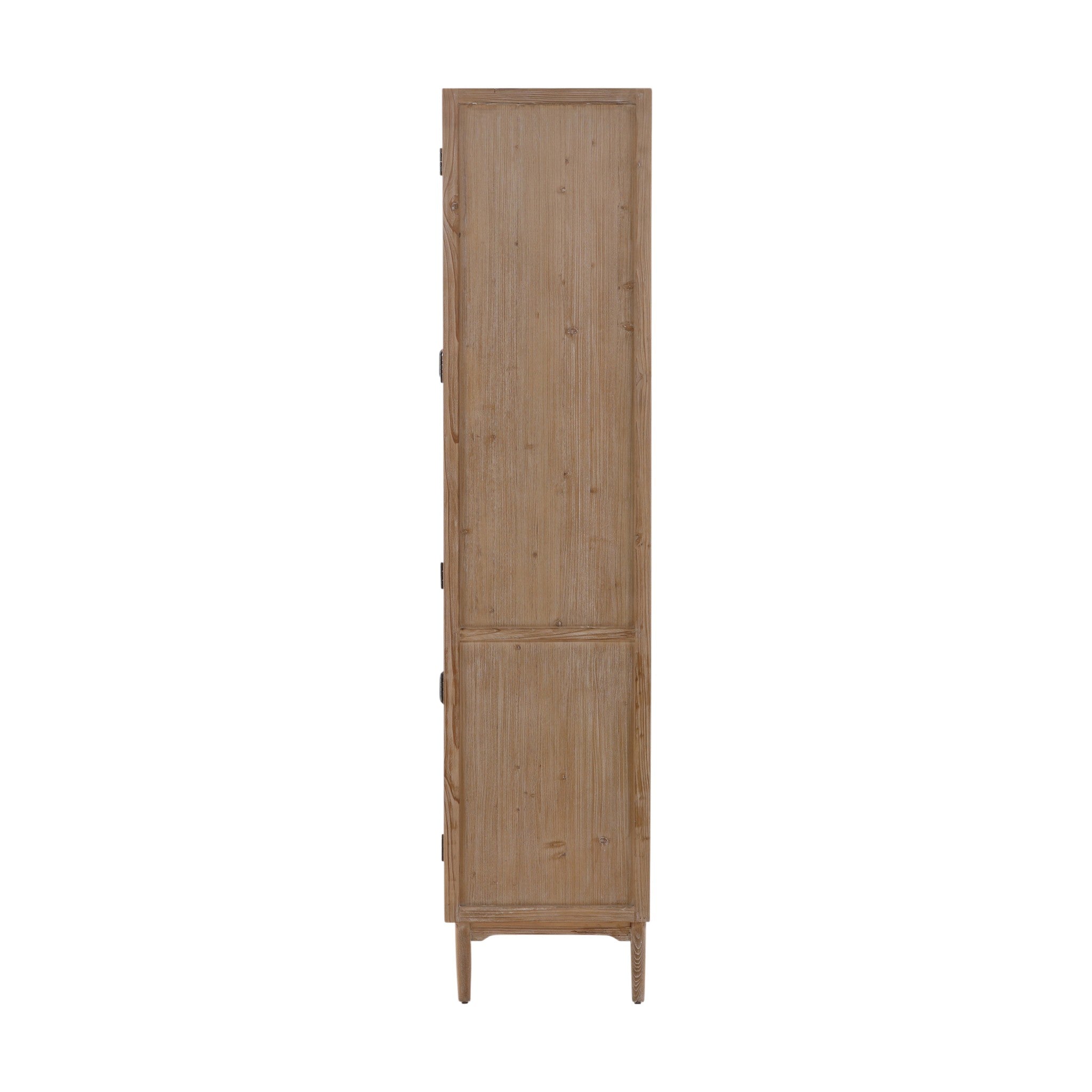 Troy Recycled Pine and Glass Display Cabinet - Wisteria
