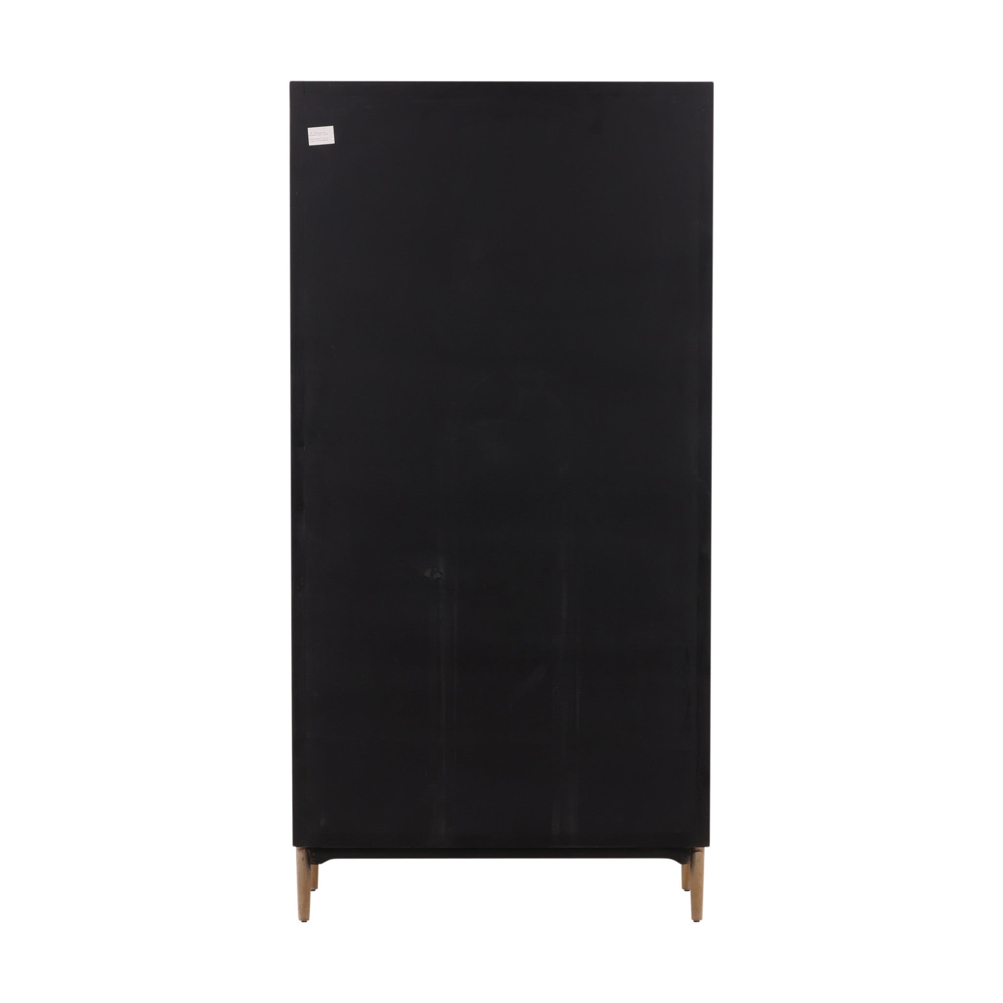 Troy Recycled Pine and Glass Display Cabinet - Wisteria