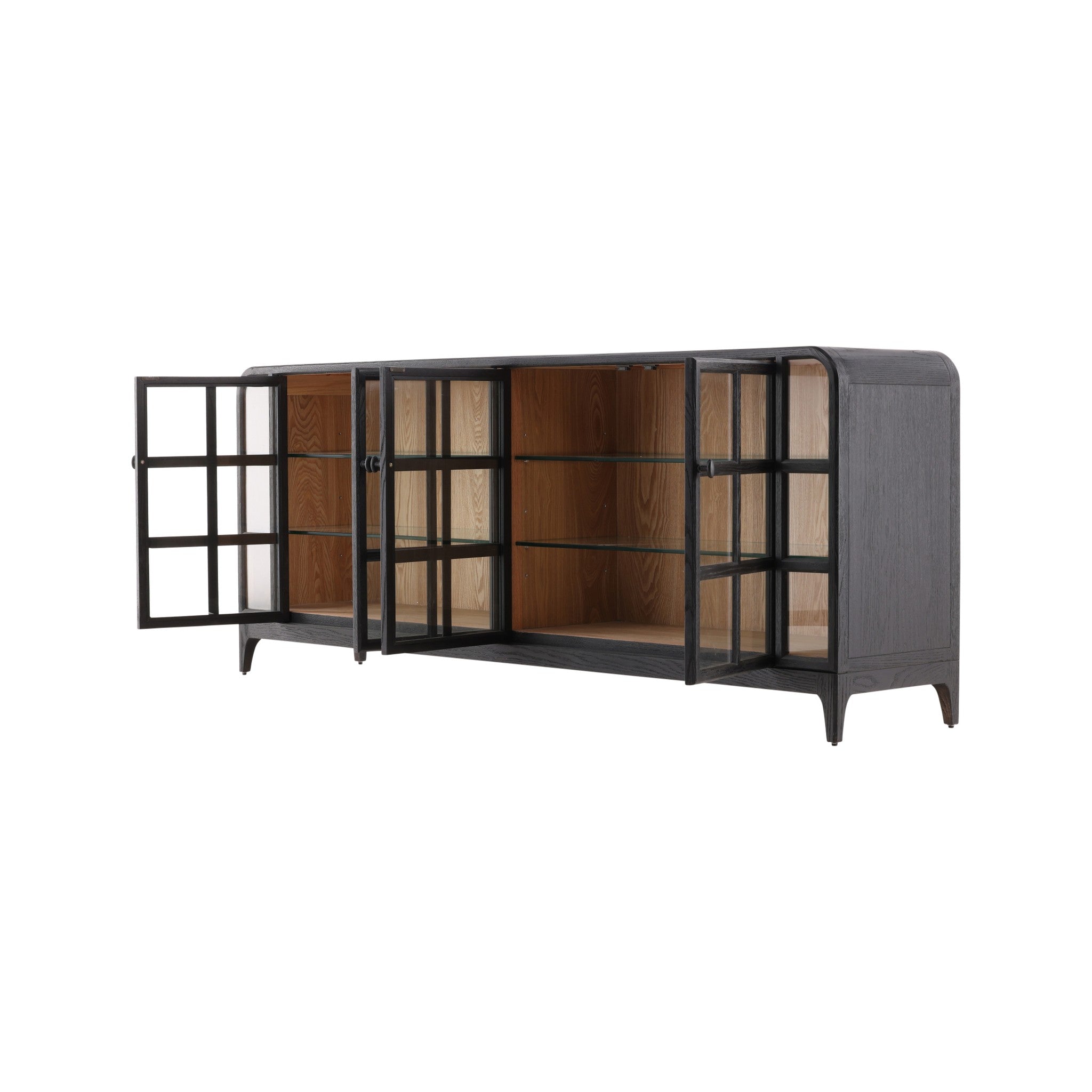 Ghent Oak and Glass Sideboard - Wisteria