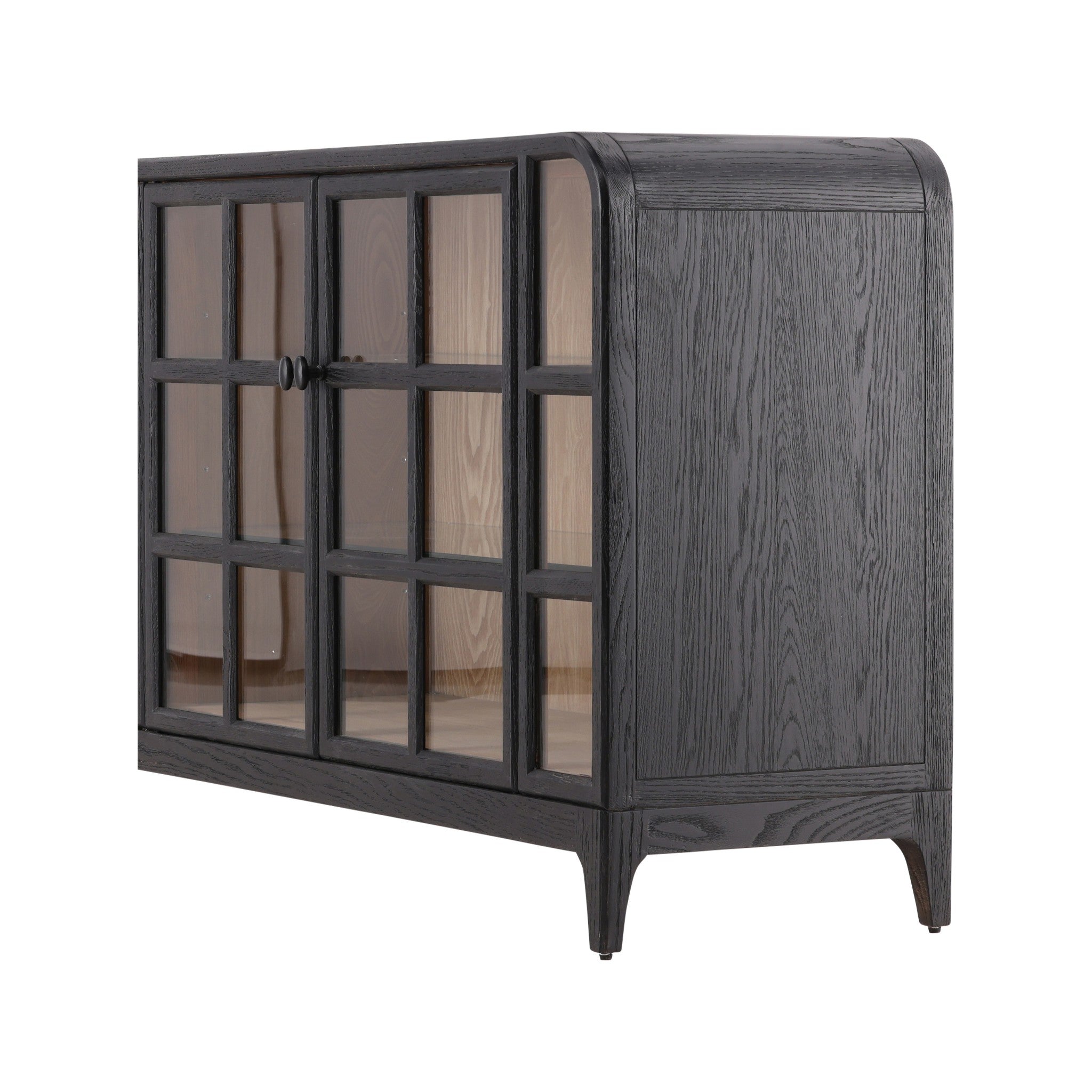 Ghent Oak and Glass Sideboard - Wisteria