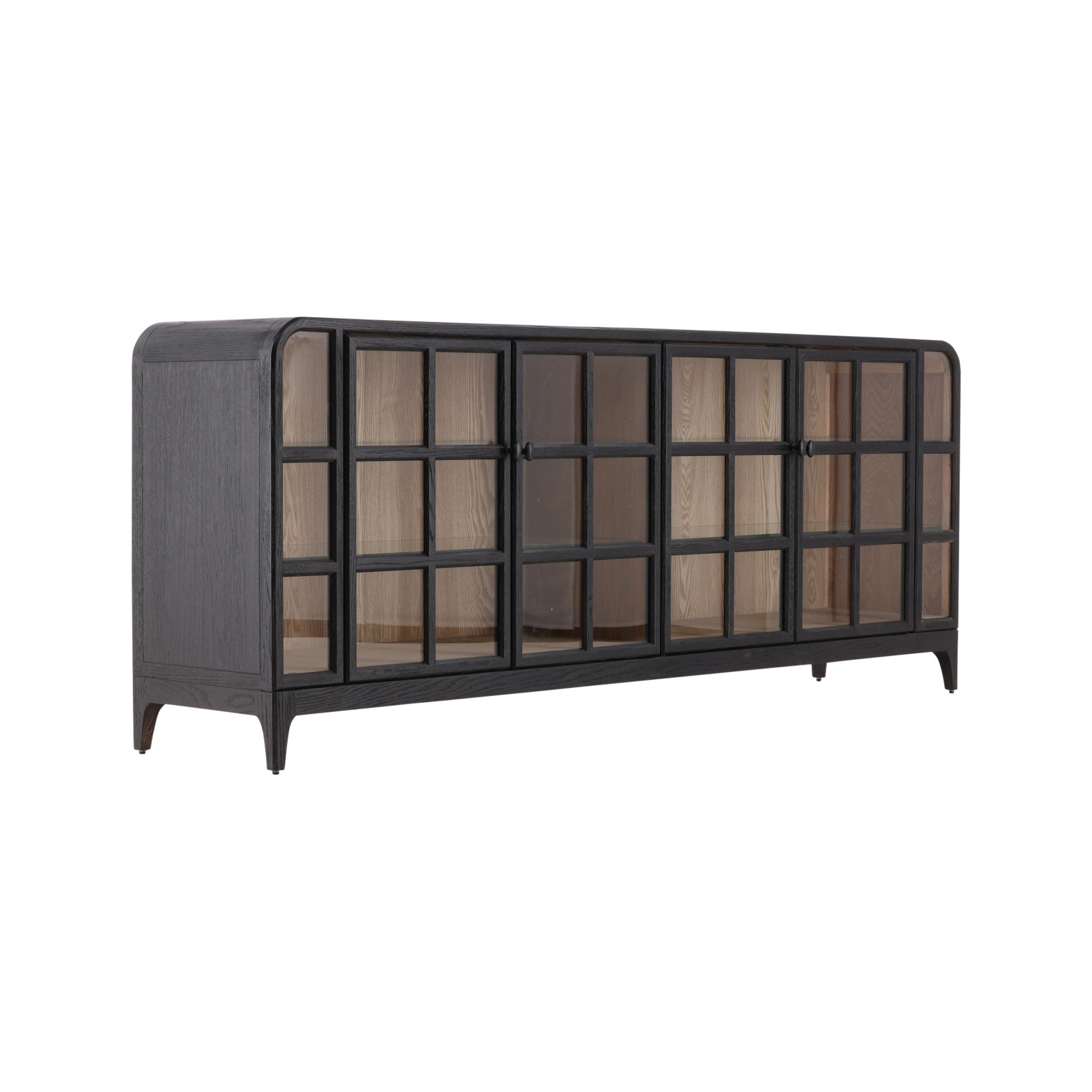 Ghent Oak and Glass Sideboard - Wisteria