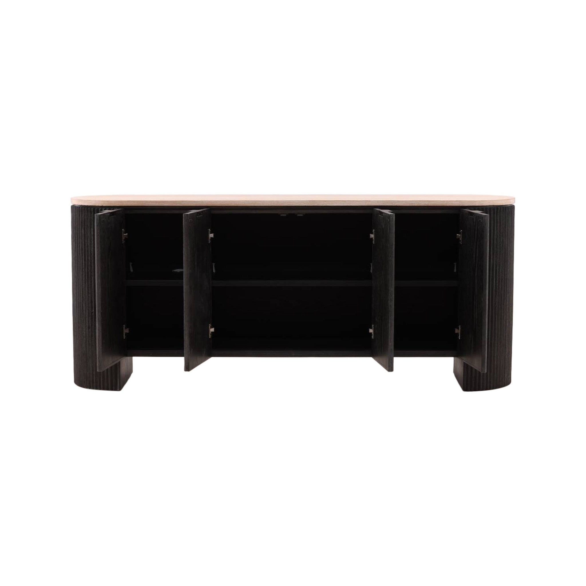 Noto Reeded Elm Sideboard - Wisteria