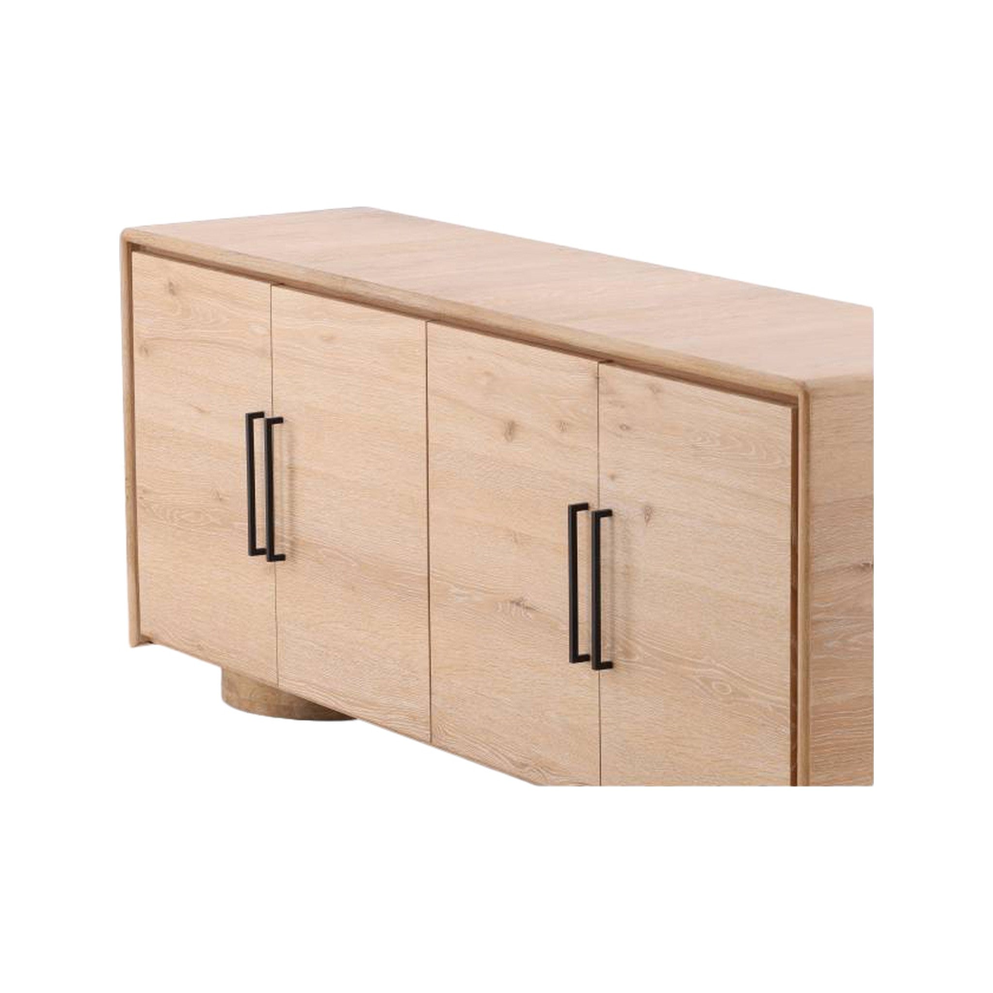 Moab Oak Drum Base Sideboard - Wisteria