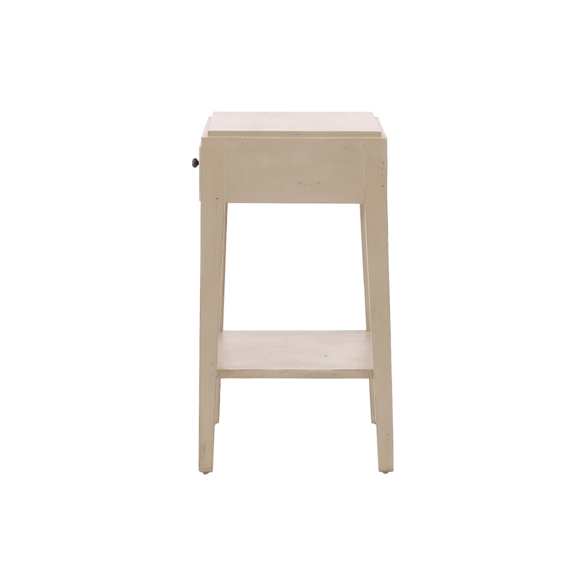 Tulle Fluted End Table